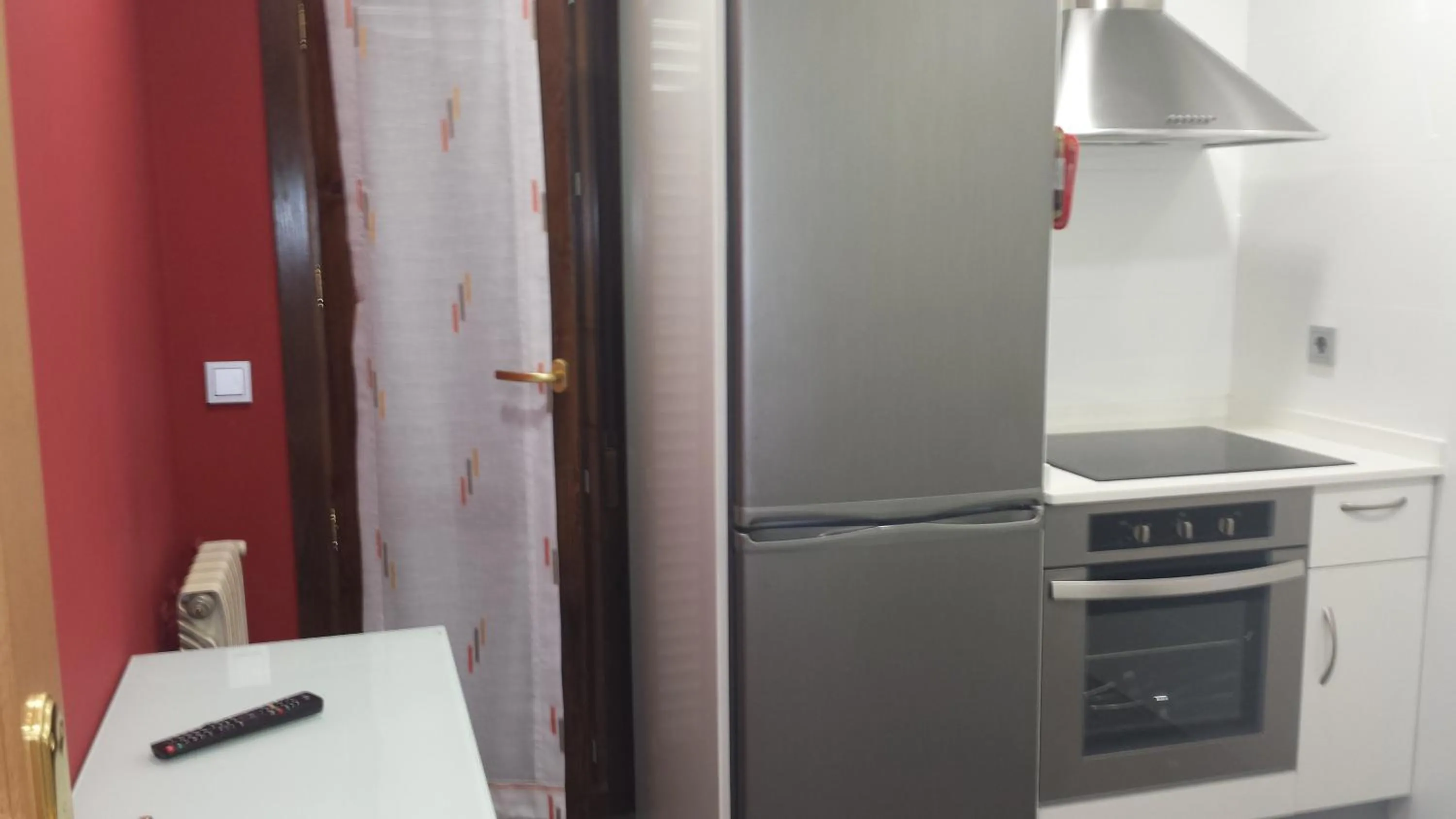 Kitchen or kitchenette in Apartamento Turístico Guara Casa Castro