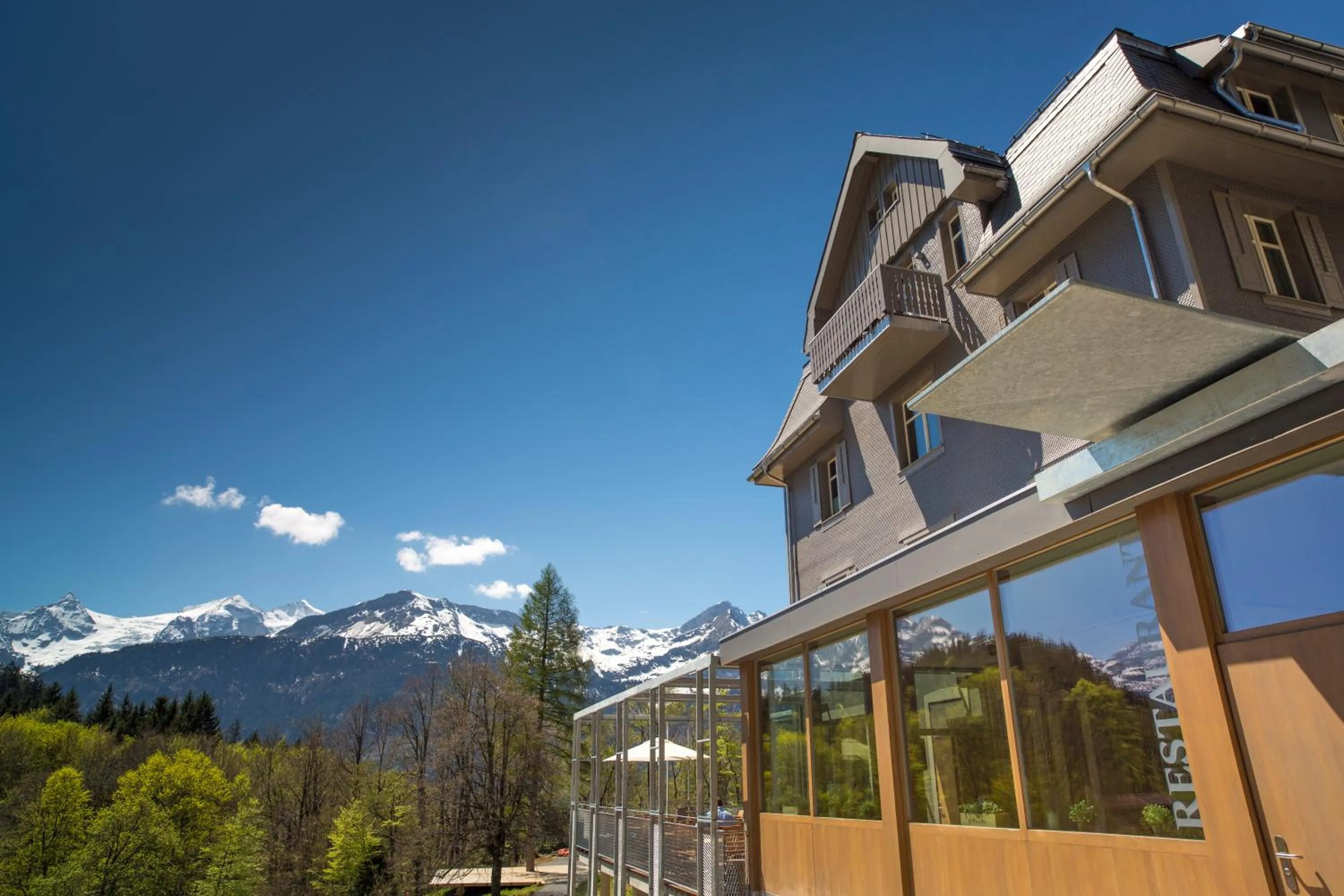 Property building in Apart Hotel Wetterhorn