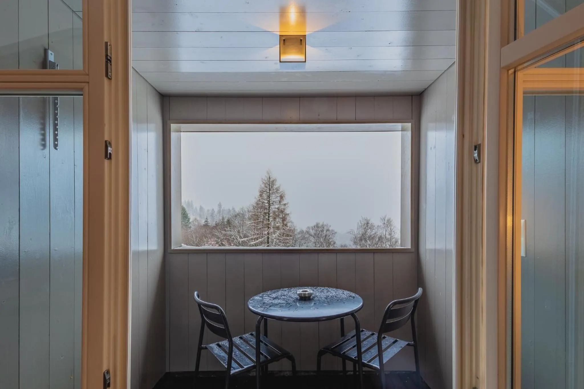 Balcony/Terrace in Apart Hotel Wetterhorn