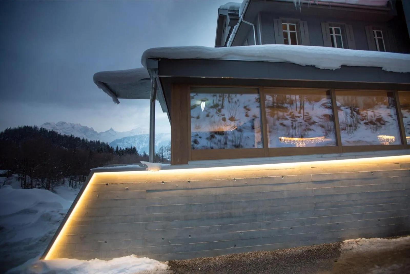 Property building in Apart Hotel Wetterhorn