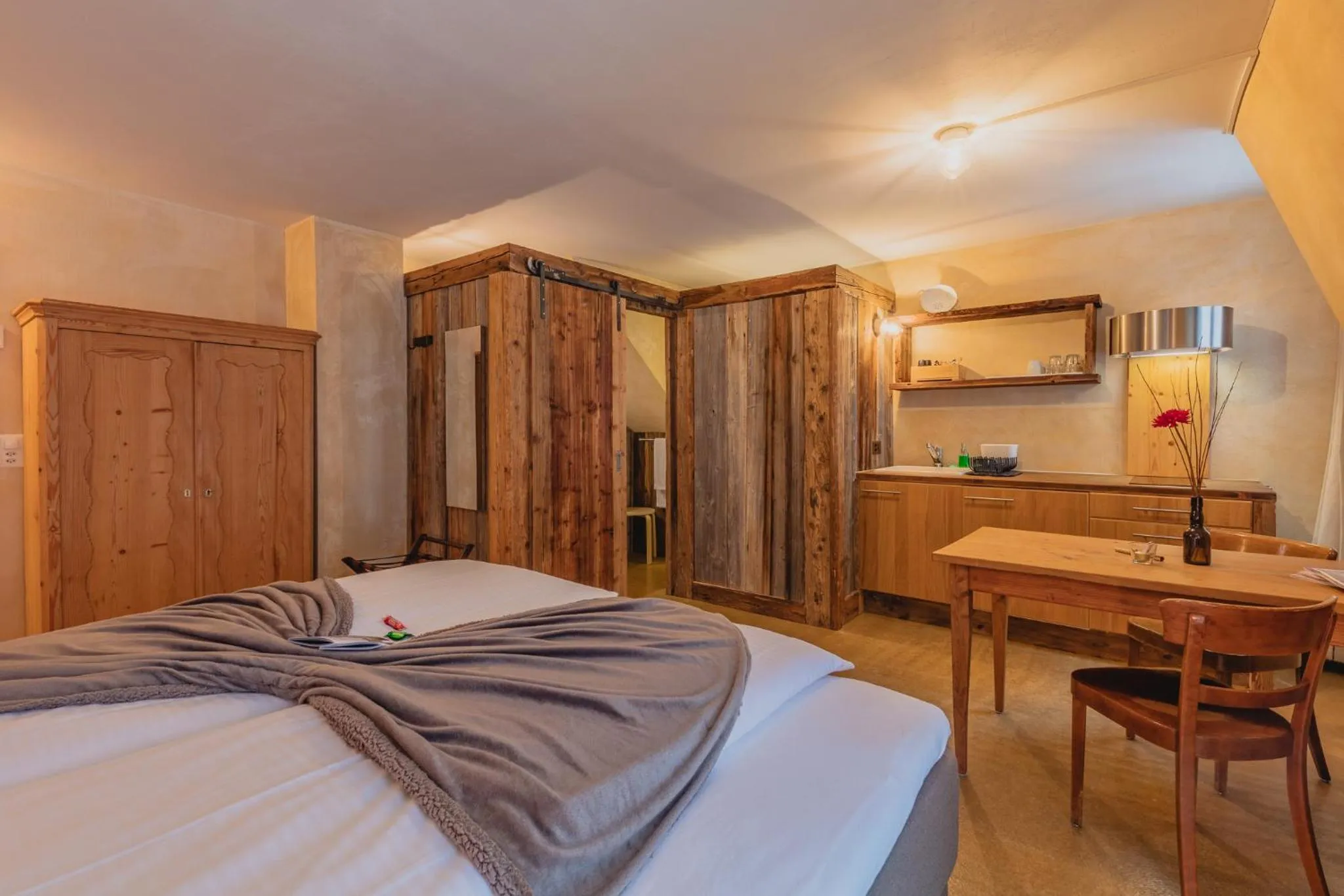 Bedroom, Bed in Apart Hotel Wetterhorn