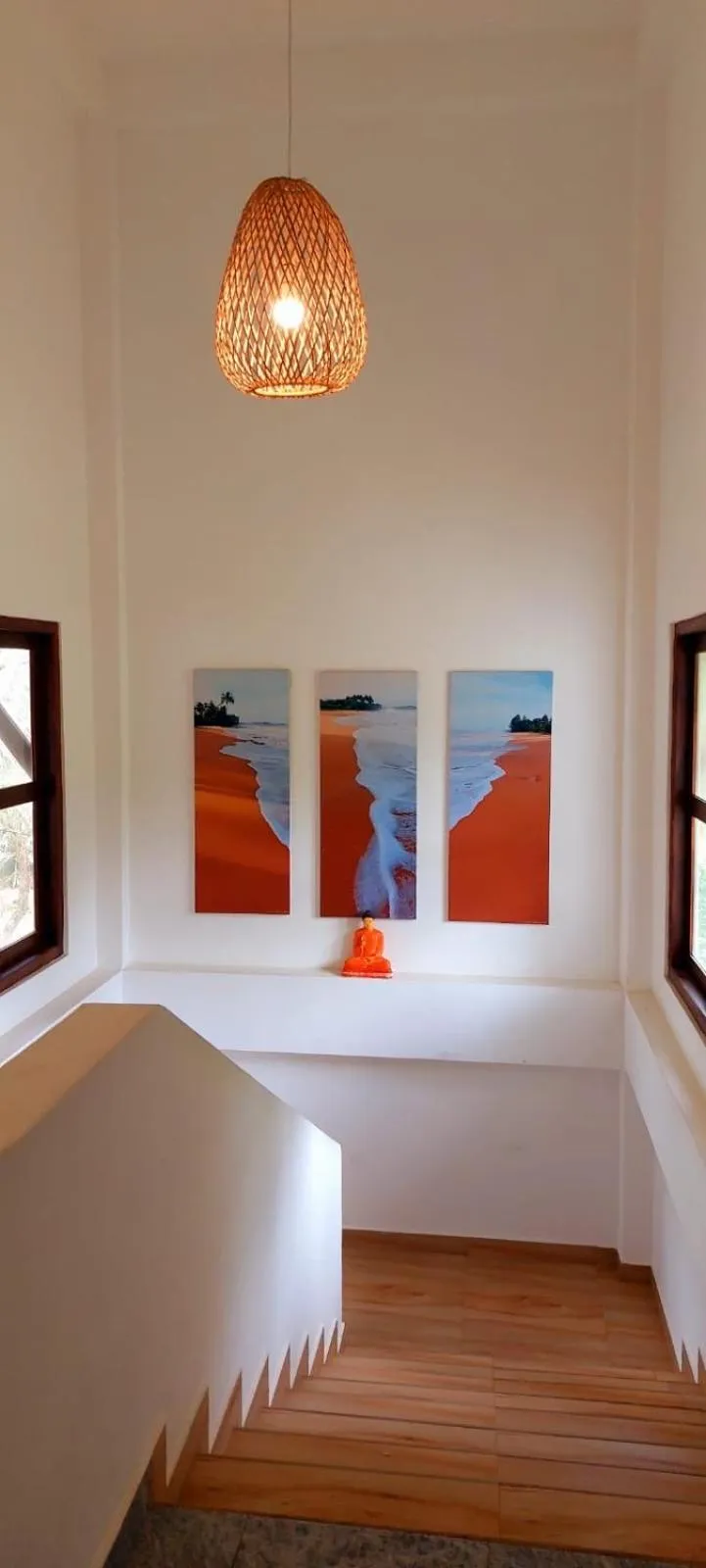 Bed in Turtle Paradise Villa