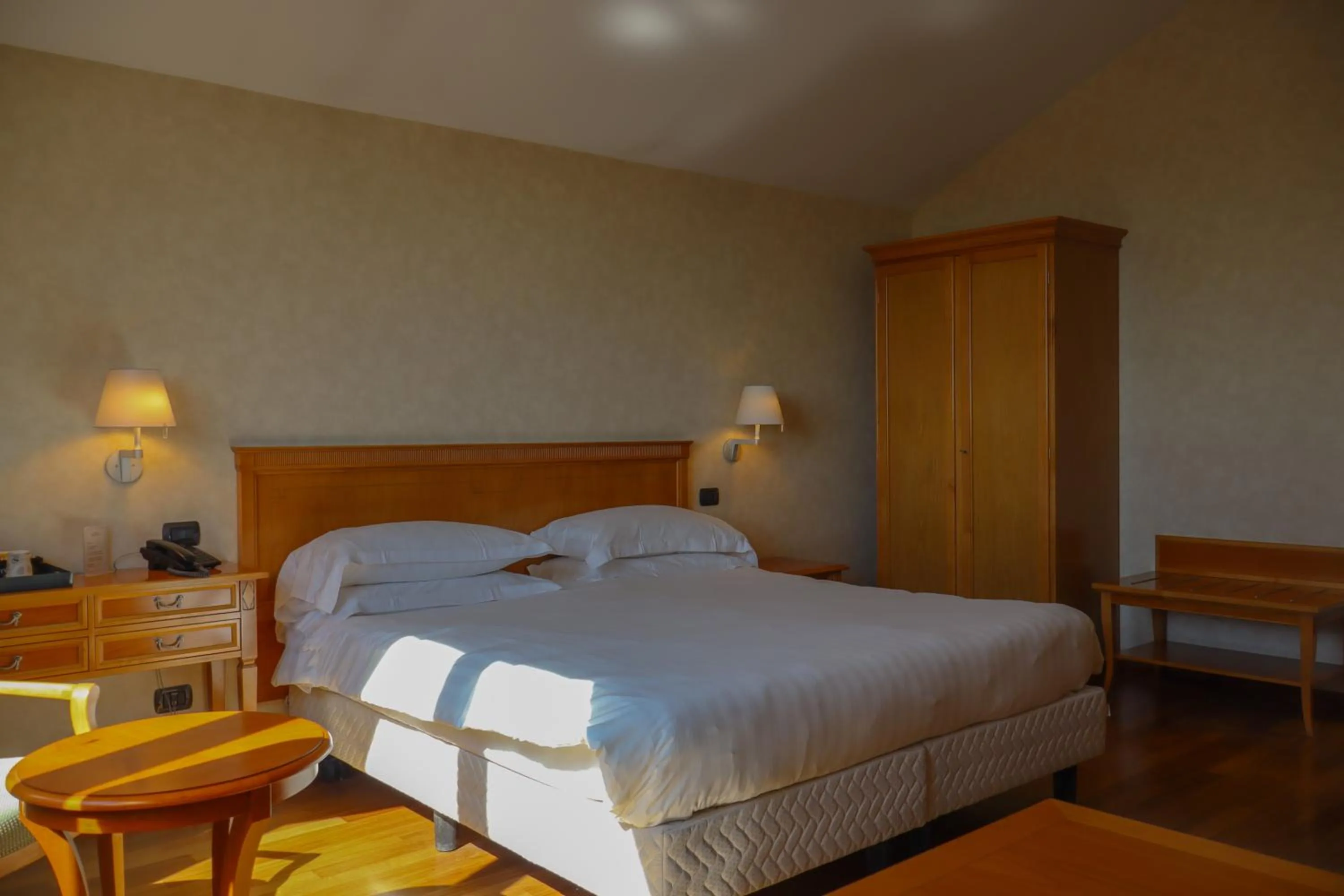 Bed in Monica Hotel Fiera