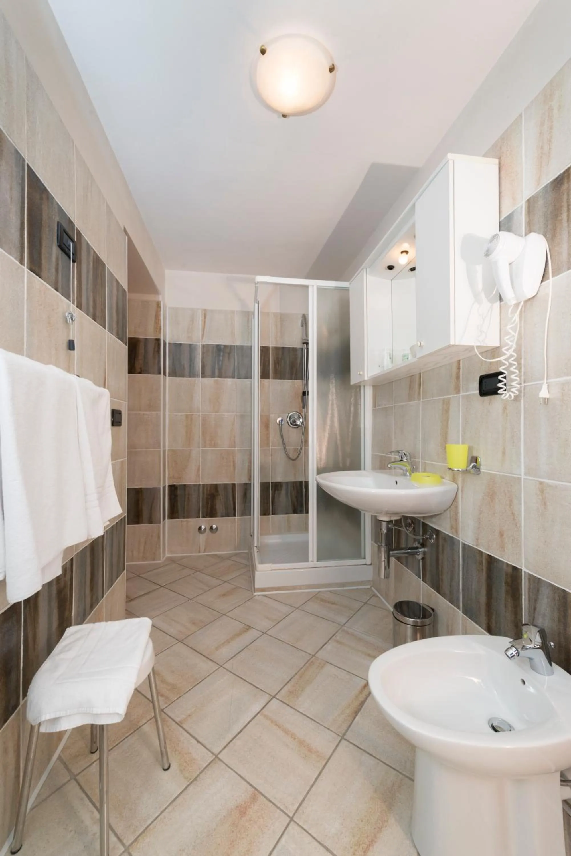 Bathroom in Hotel&Restaurant Armanac de Toubïe