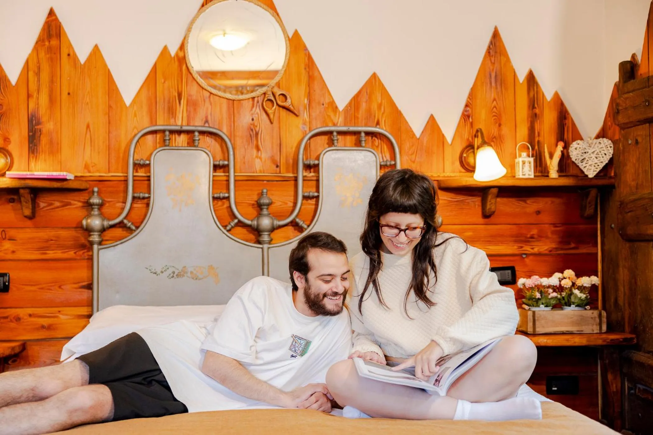 Bedroom in Hotel&Restaurant Armanac de Toubïe