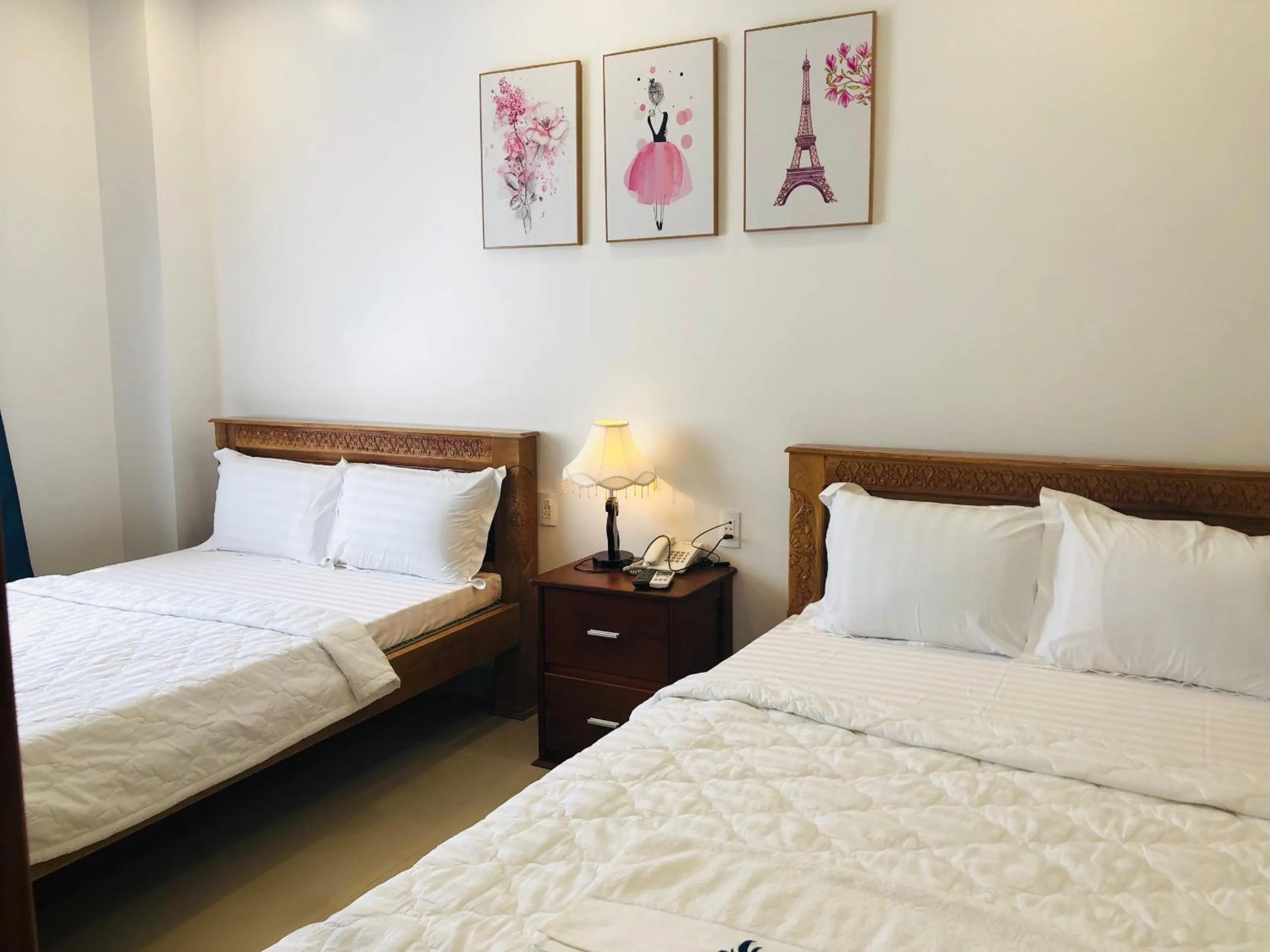 Bed in Khách sạn Tuyết Hiển