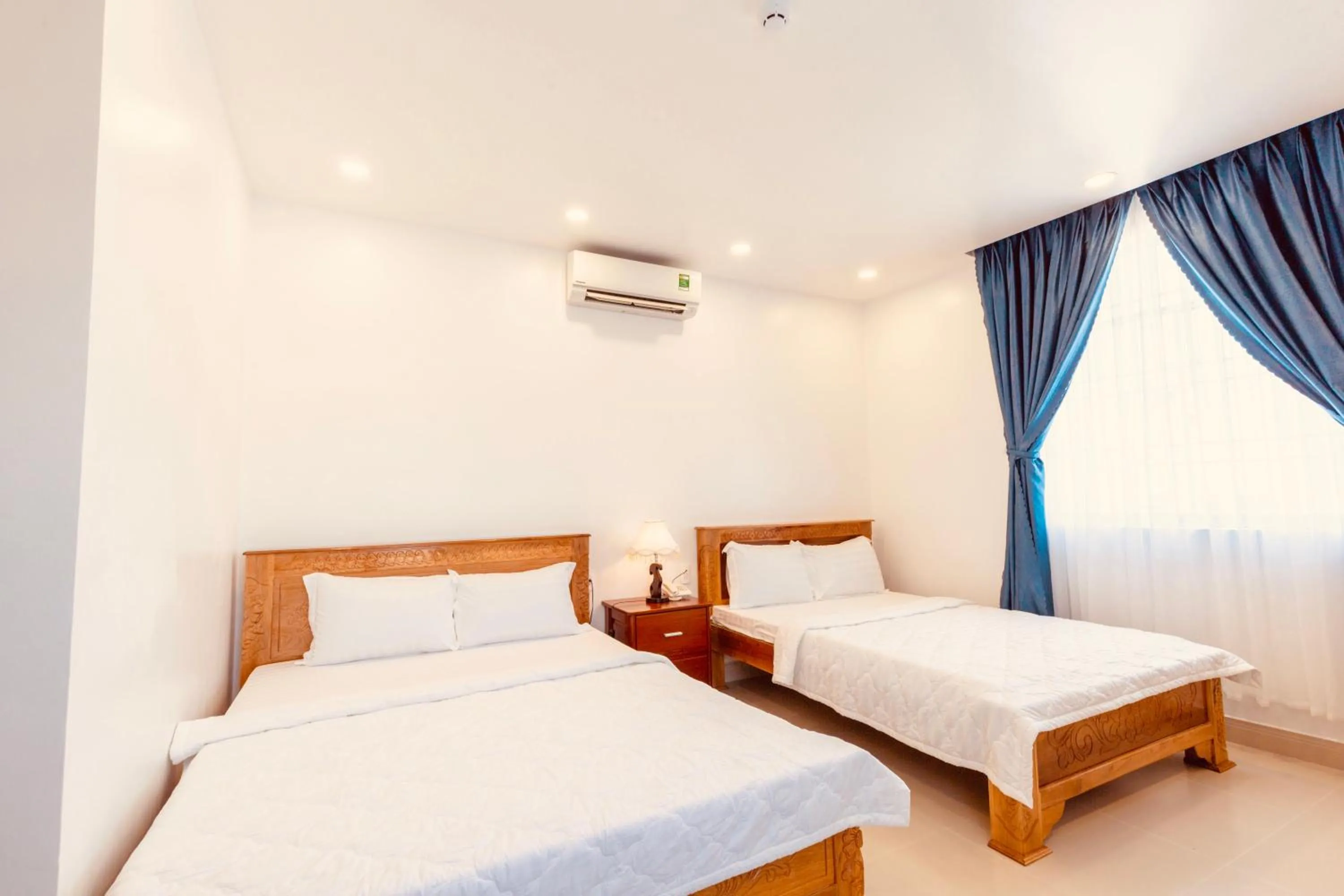 Bed in Khách sạn Tuyết Hiển