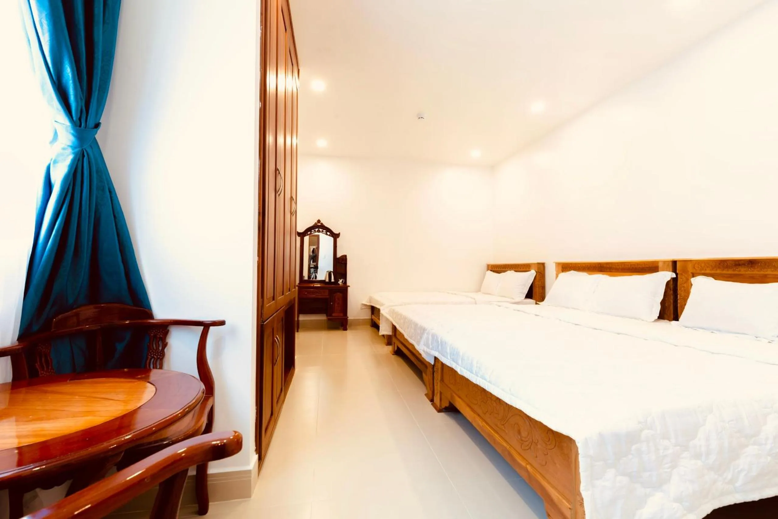 Bed in Khách sạn Tuyết Hiển