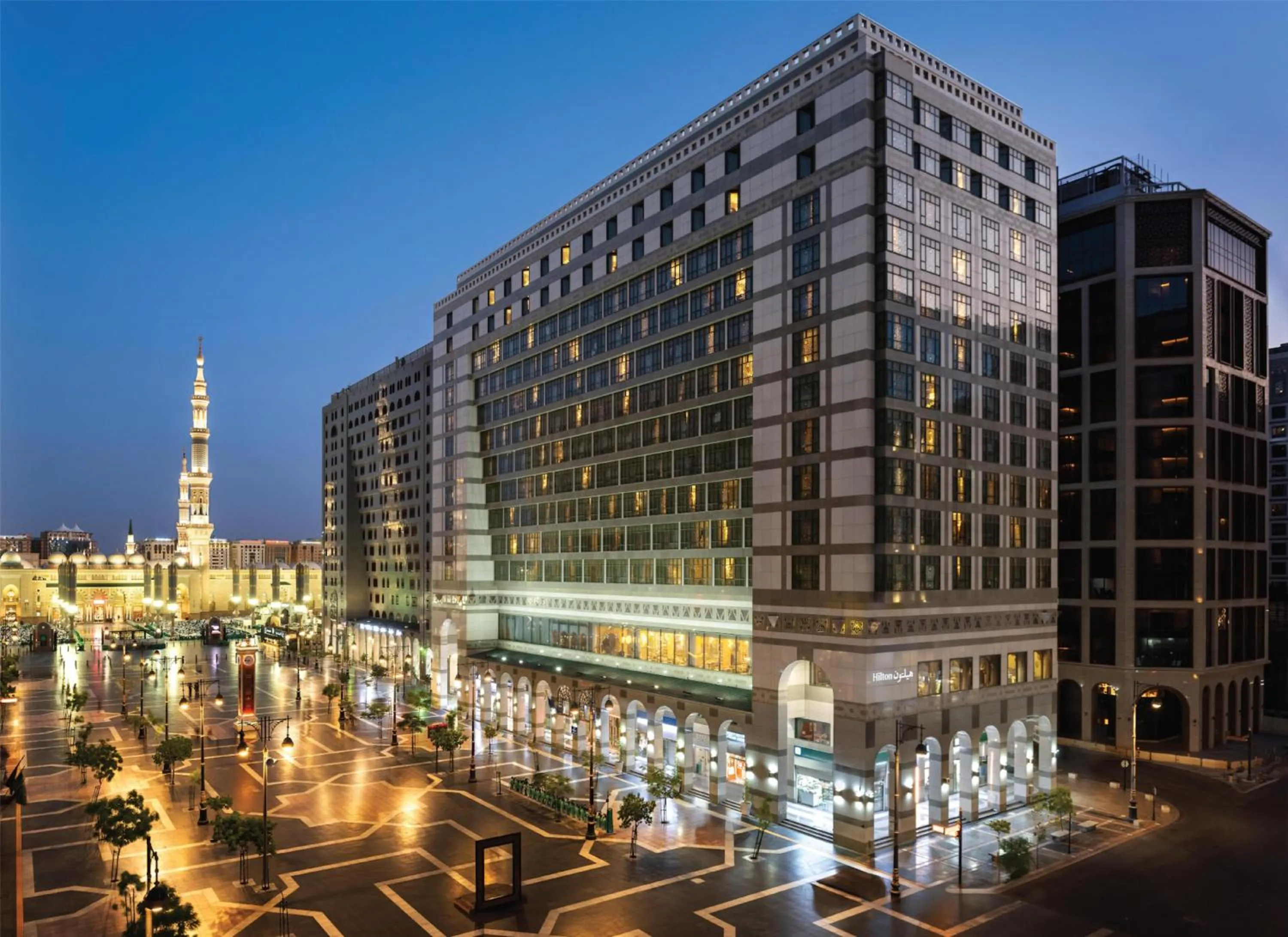 Property building in Madinah Hilton Hotel