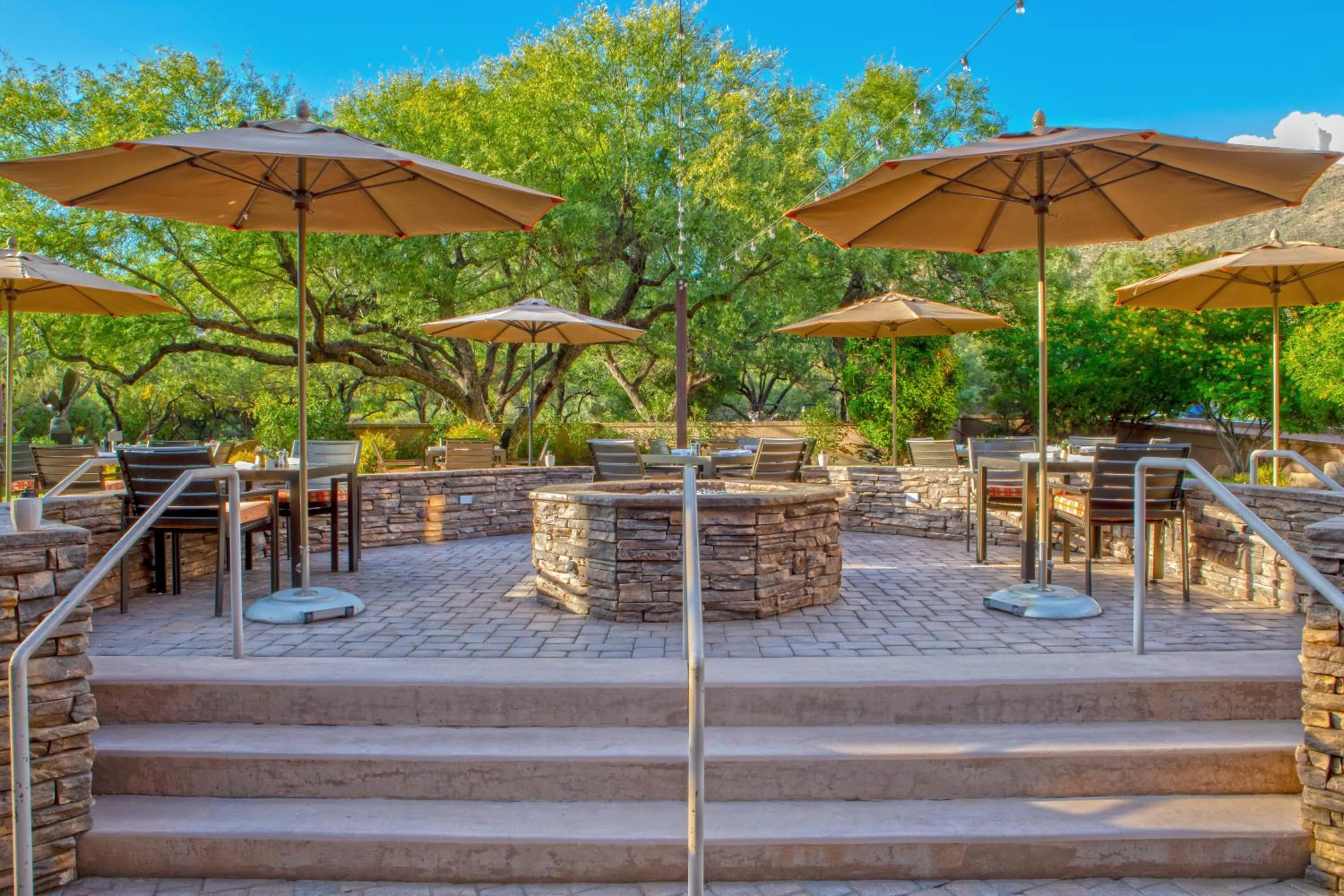 Patio in Ventana Canyon Club and Lodge