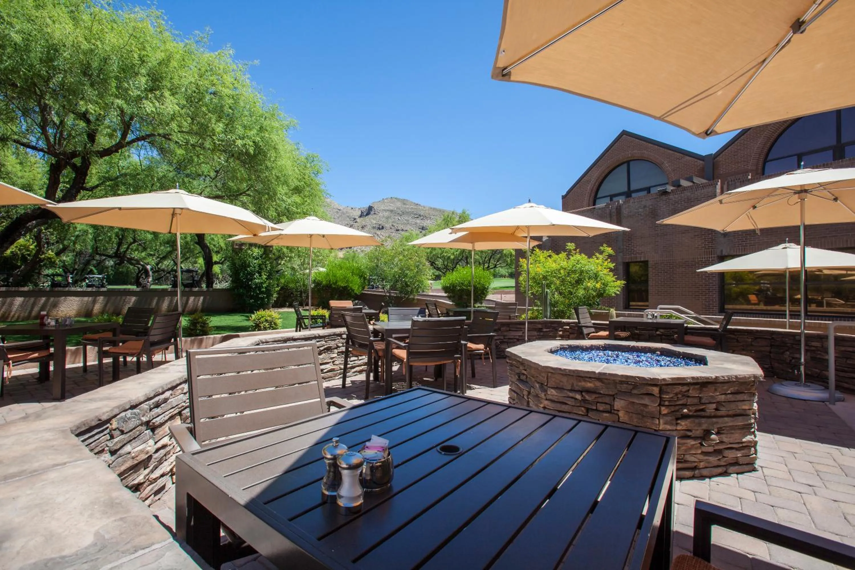 Patio in Ventana Canyon Club and Lodge