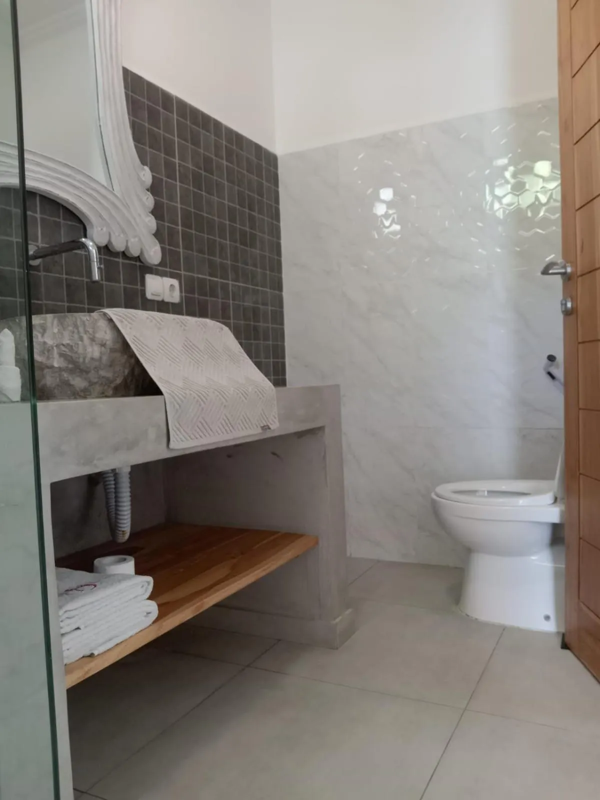 Bathroom in Triple 8 Suites