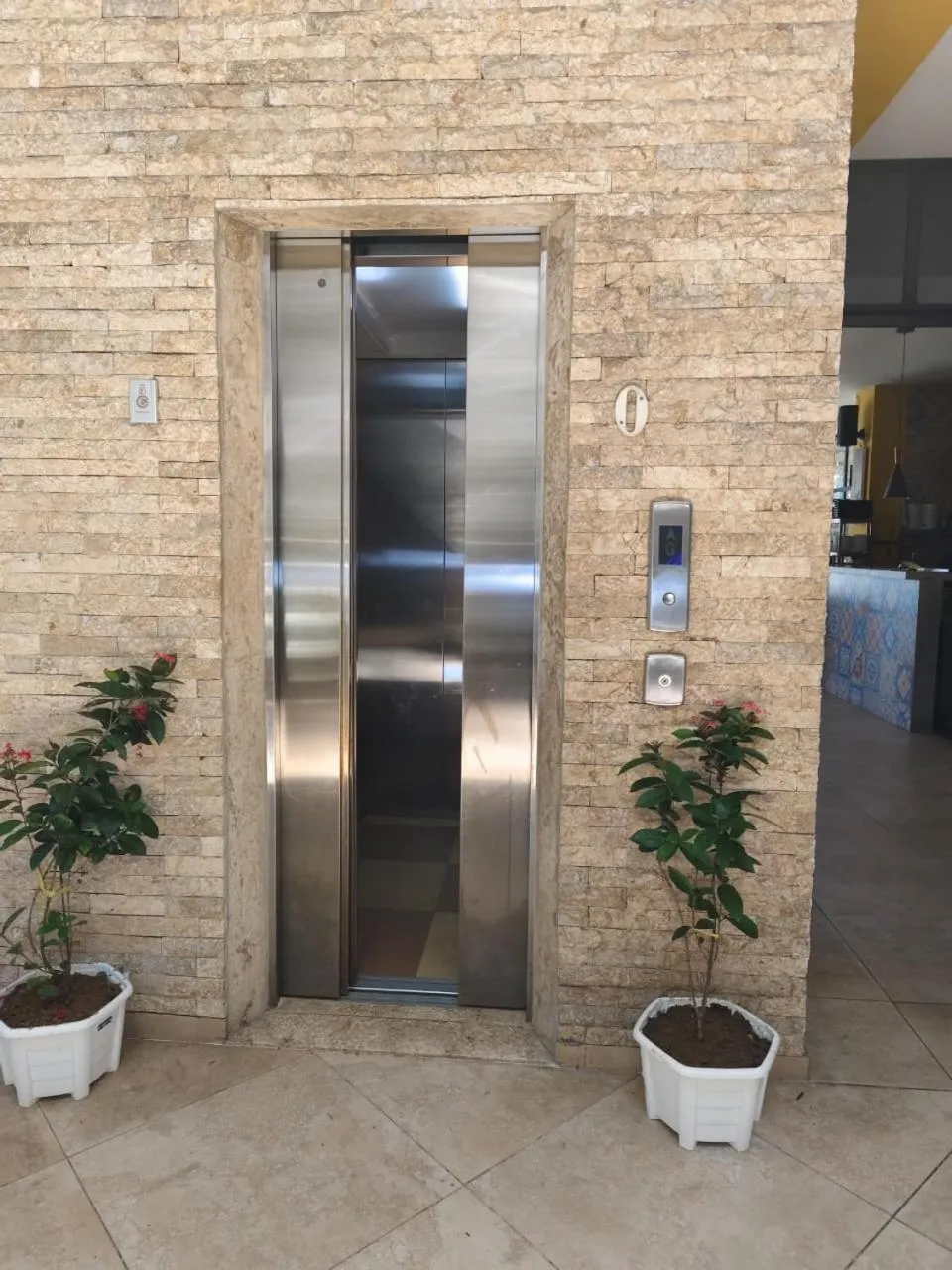 elevator in Triple 8 Suites