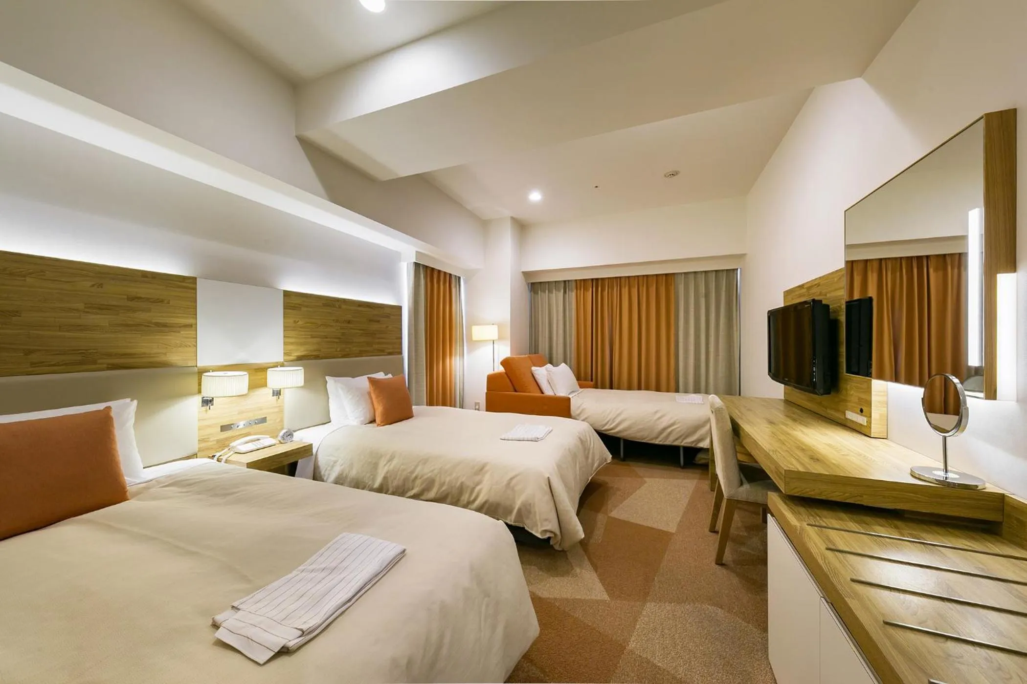 Photo of the whole room, Bed in Sotetsu Fresa Inn Nagano-Zenkojiguchi