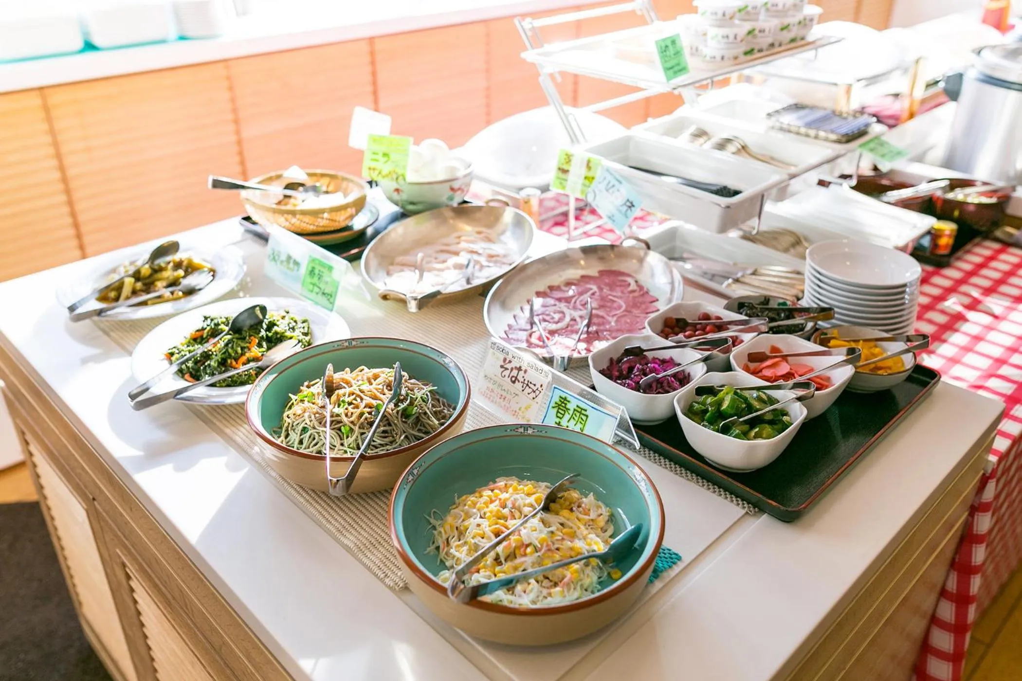 Buffet breakfast in Sotetsu Fresa Inn Nagano-Zenkojiguchi