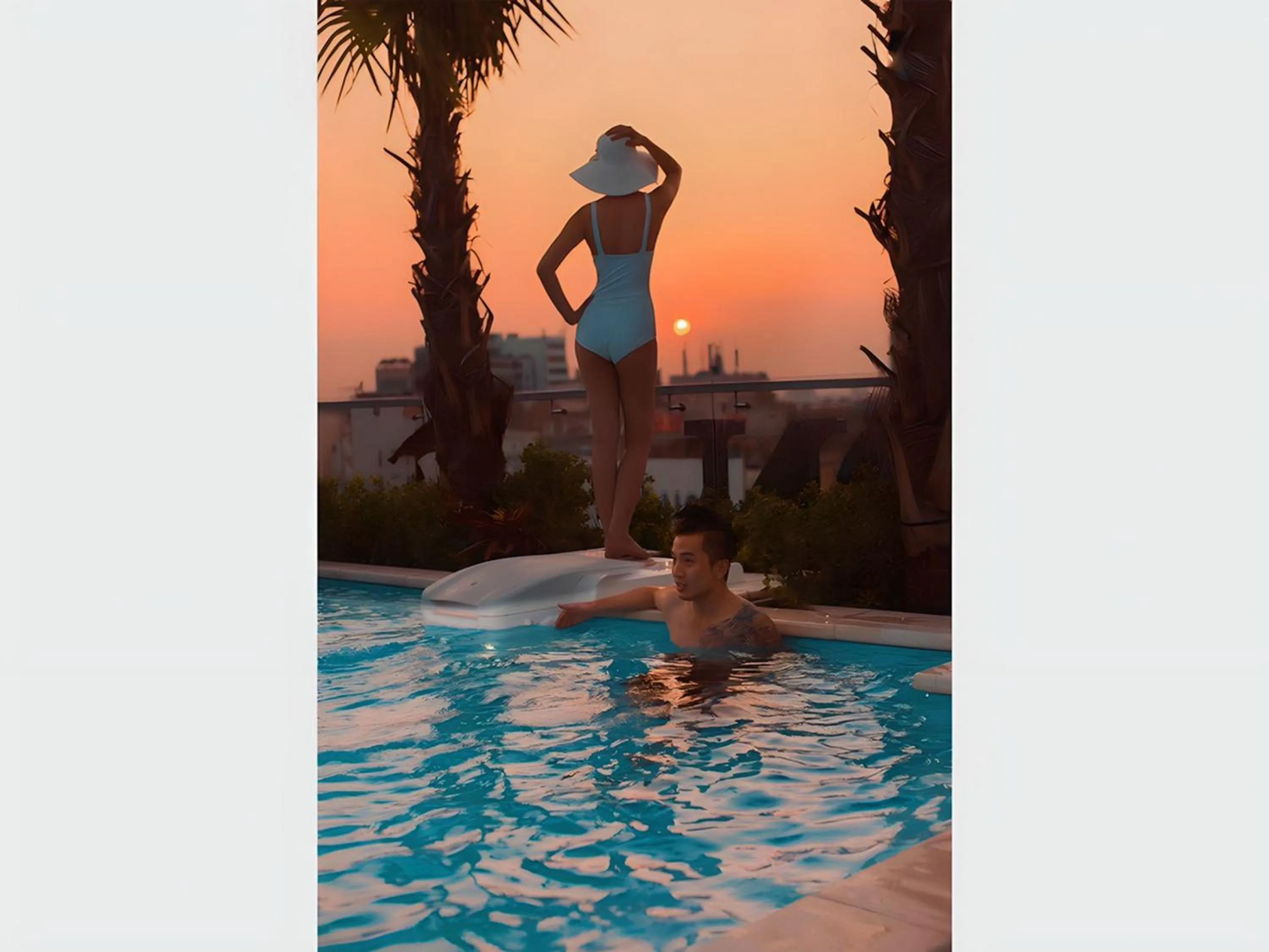 Swimming pool in Alagon Saigon Hotel & Spa