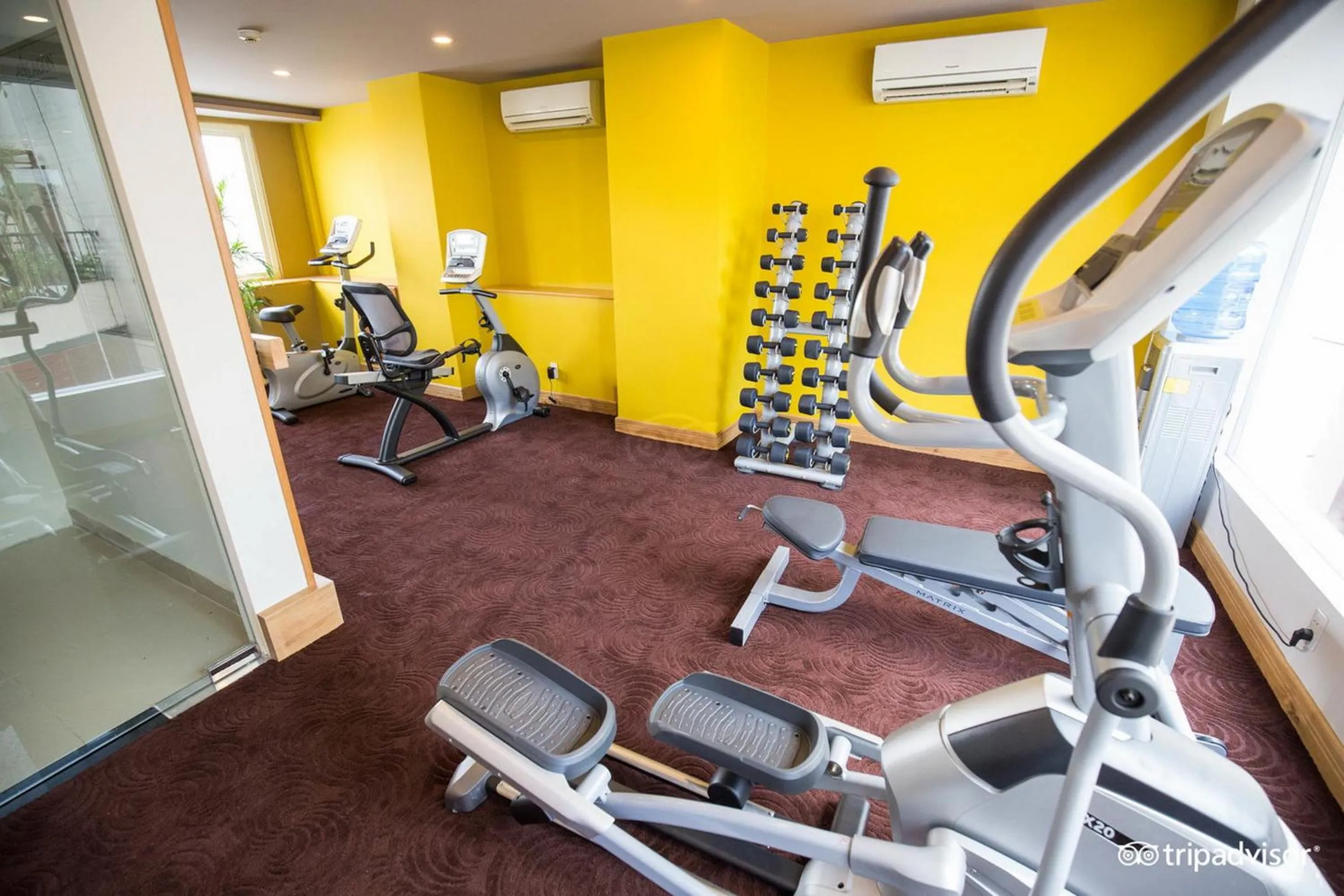 Fitness centre/facilities in Alagon Saigon Hotel & Spa