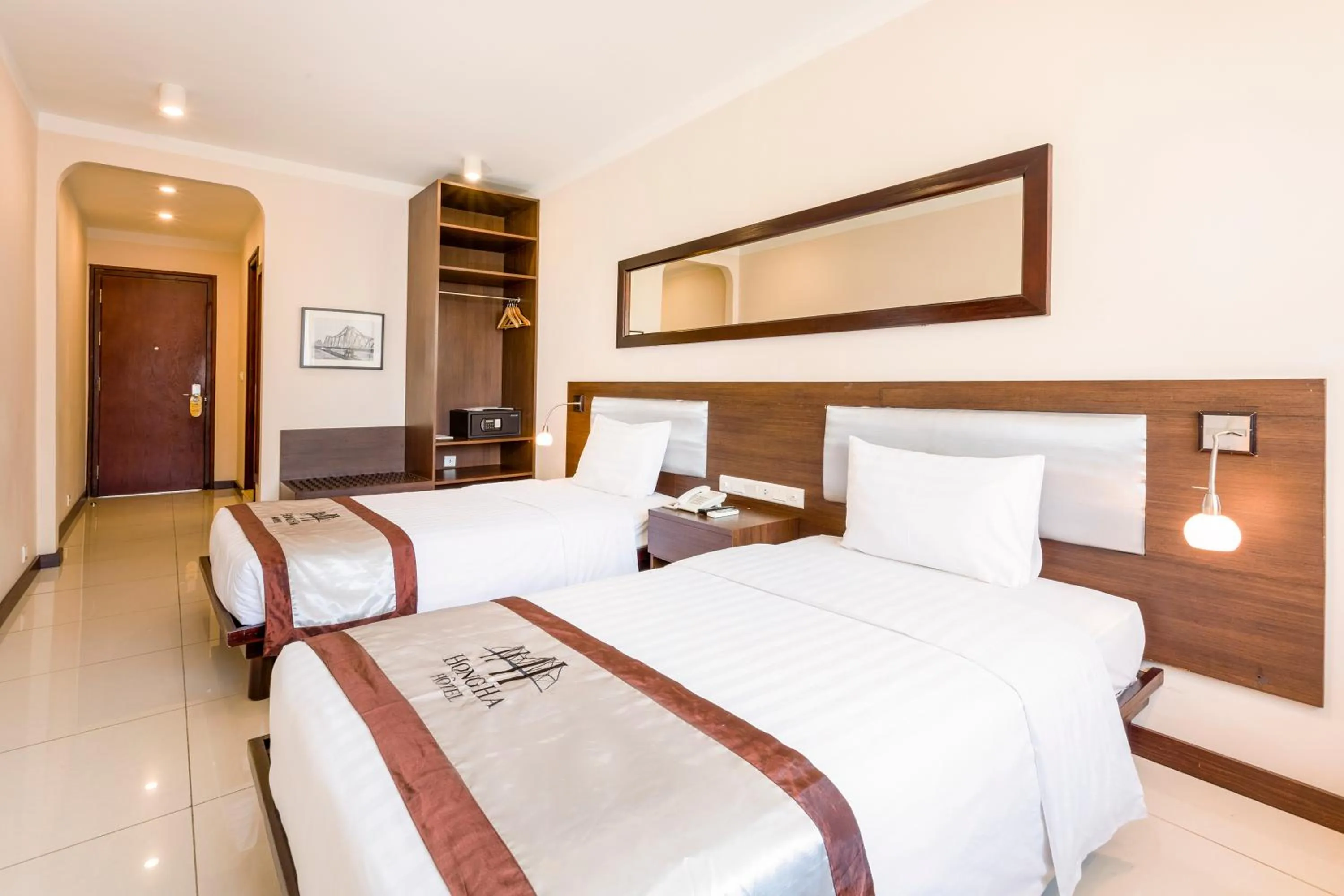 Photo of the whole room in Hong Ha Hotel