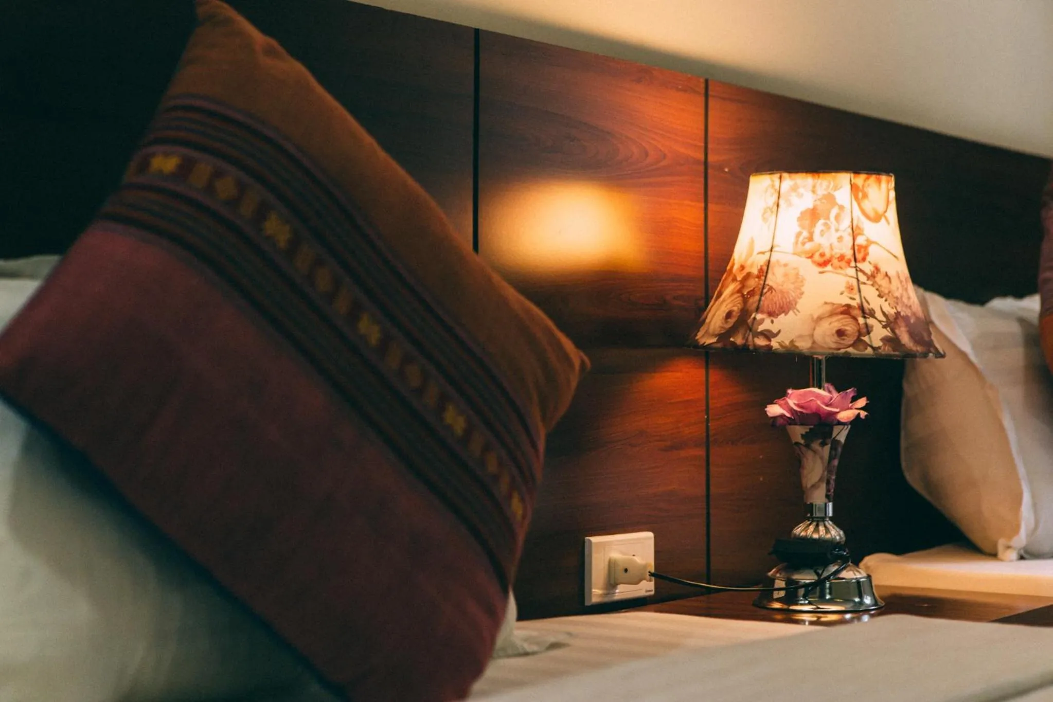 Bed in Sapa Unique Hotel