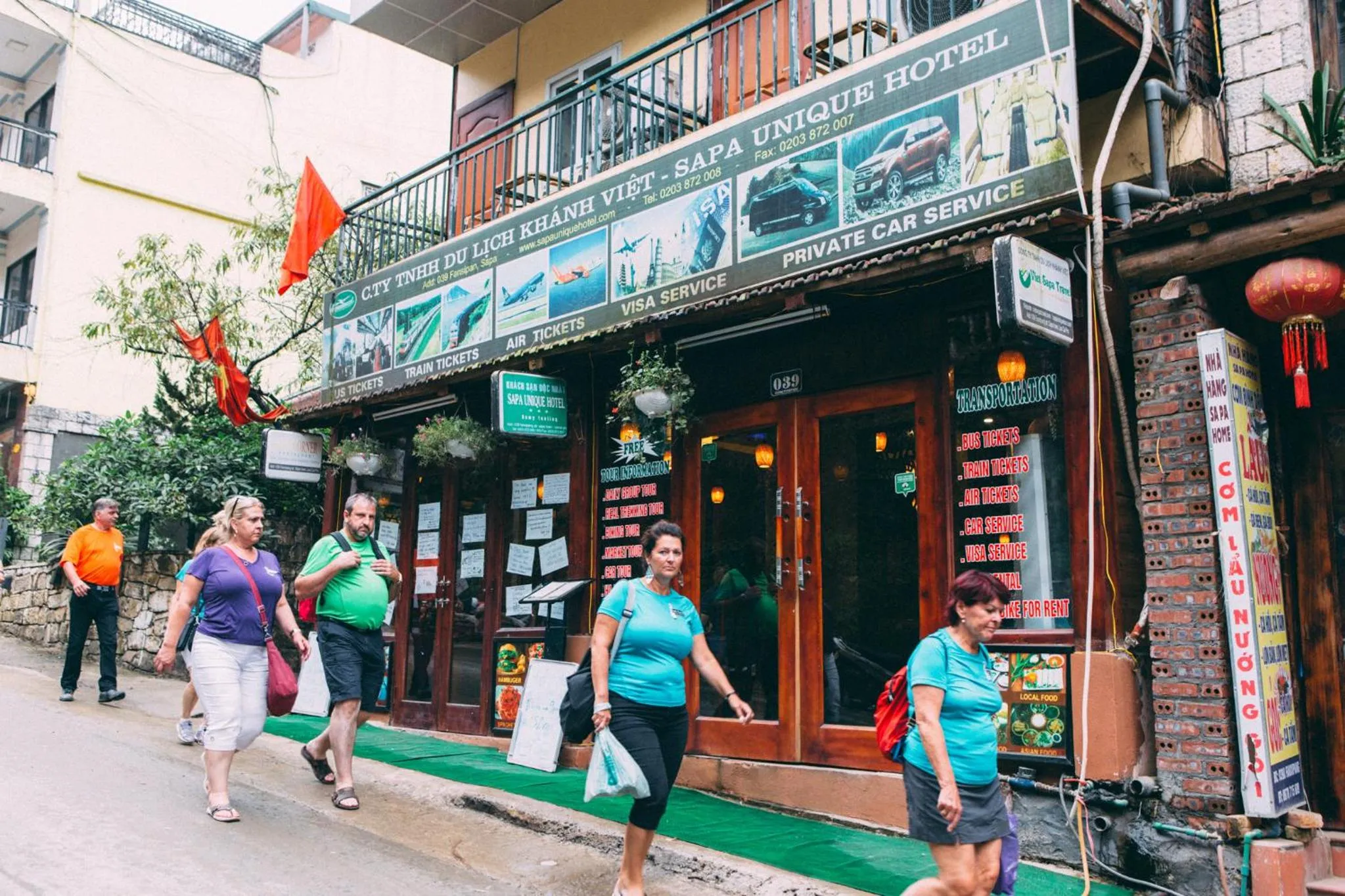 Property logo or sign in Sapa Unique Hotel