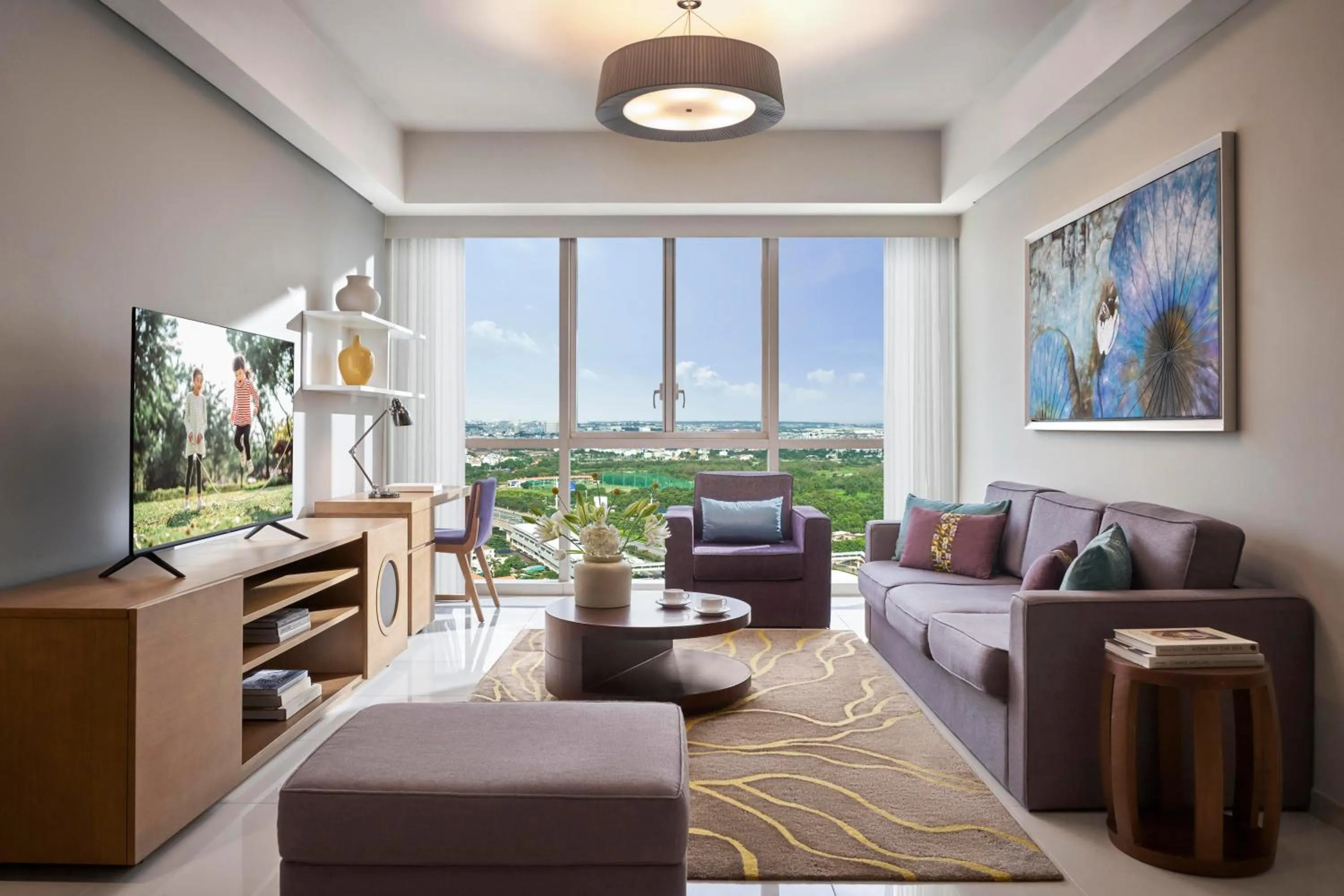 Living room in Somerset Vista Ho Chi Minh City