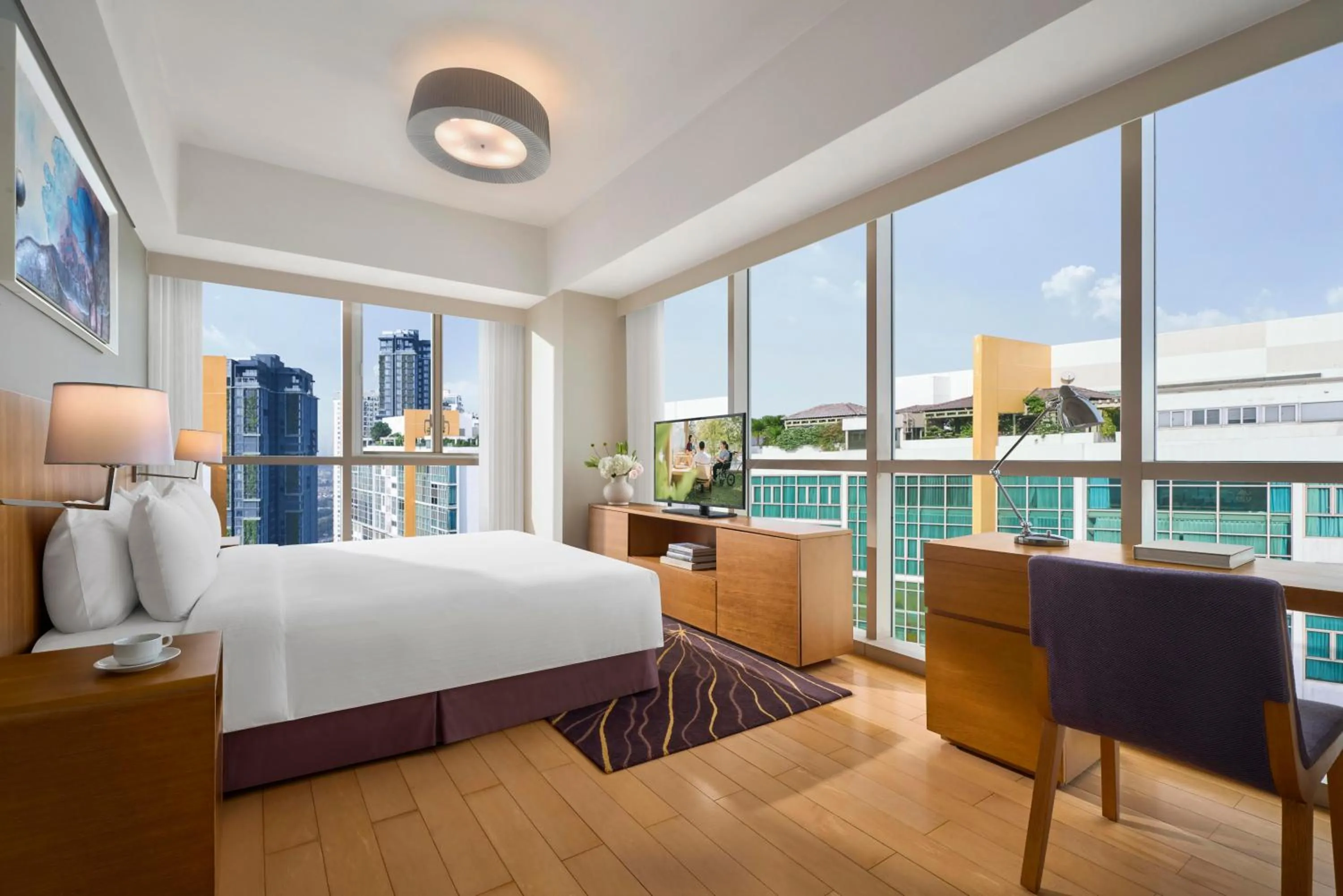 Bedroom, Bed in Somerset Vista Ho Chi Minh City