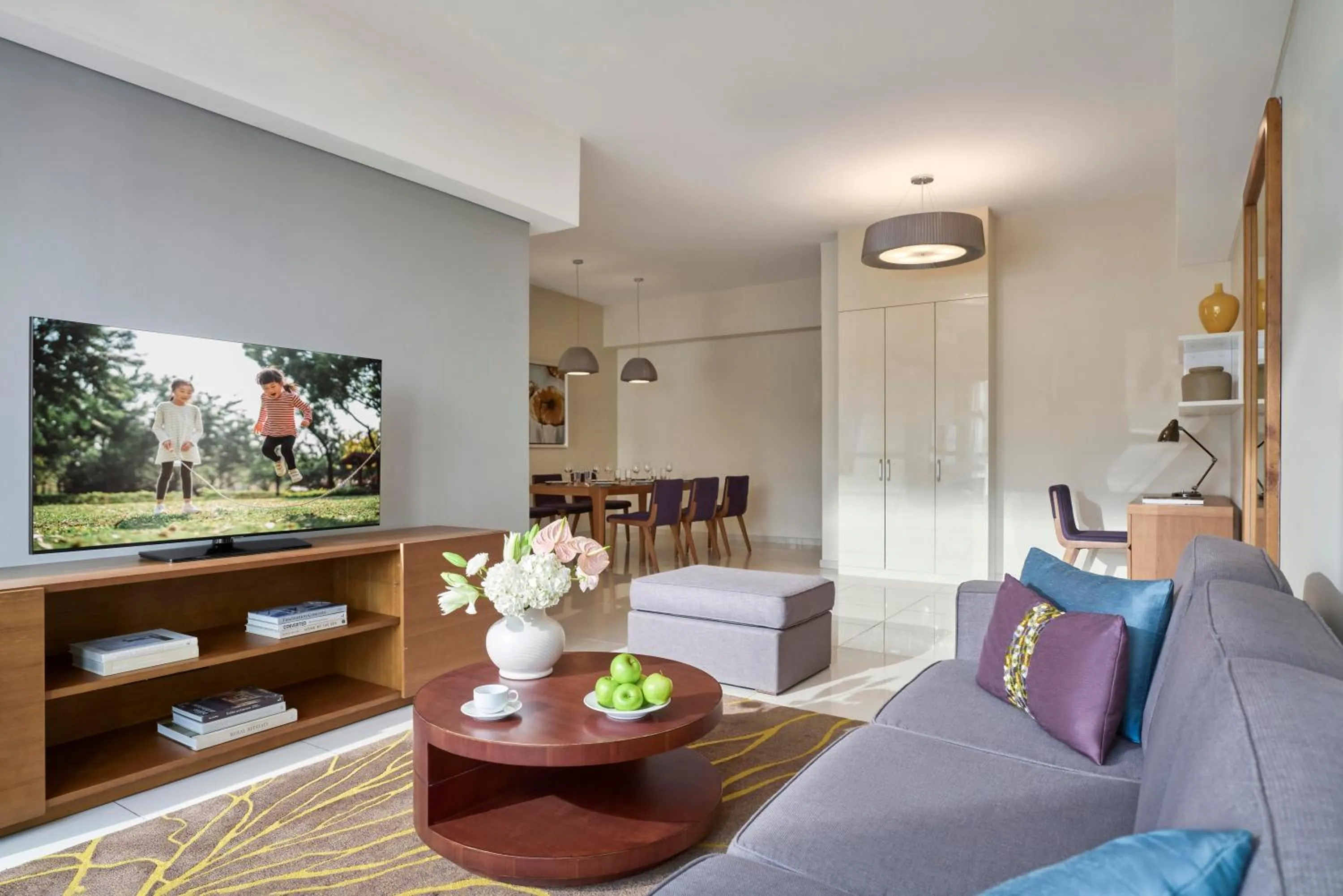 Living room in Somerset Vista Ho Chi Minh City