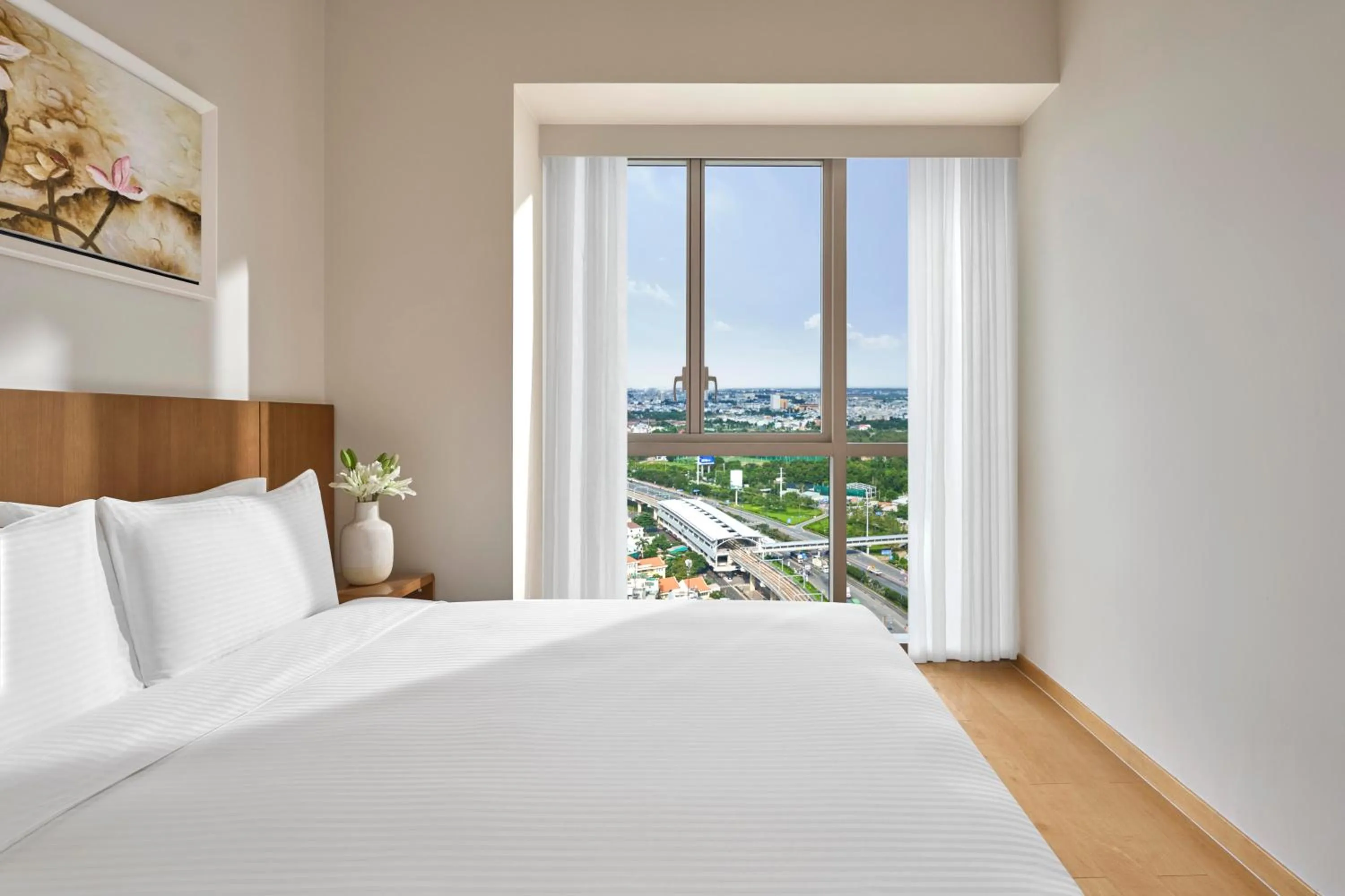 Bedroom, Bed in Somerset Vista Ho Chi Minh City