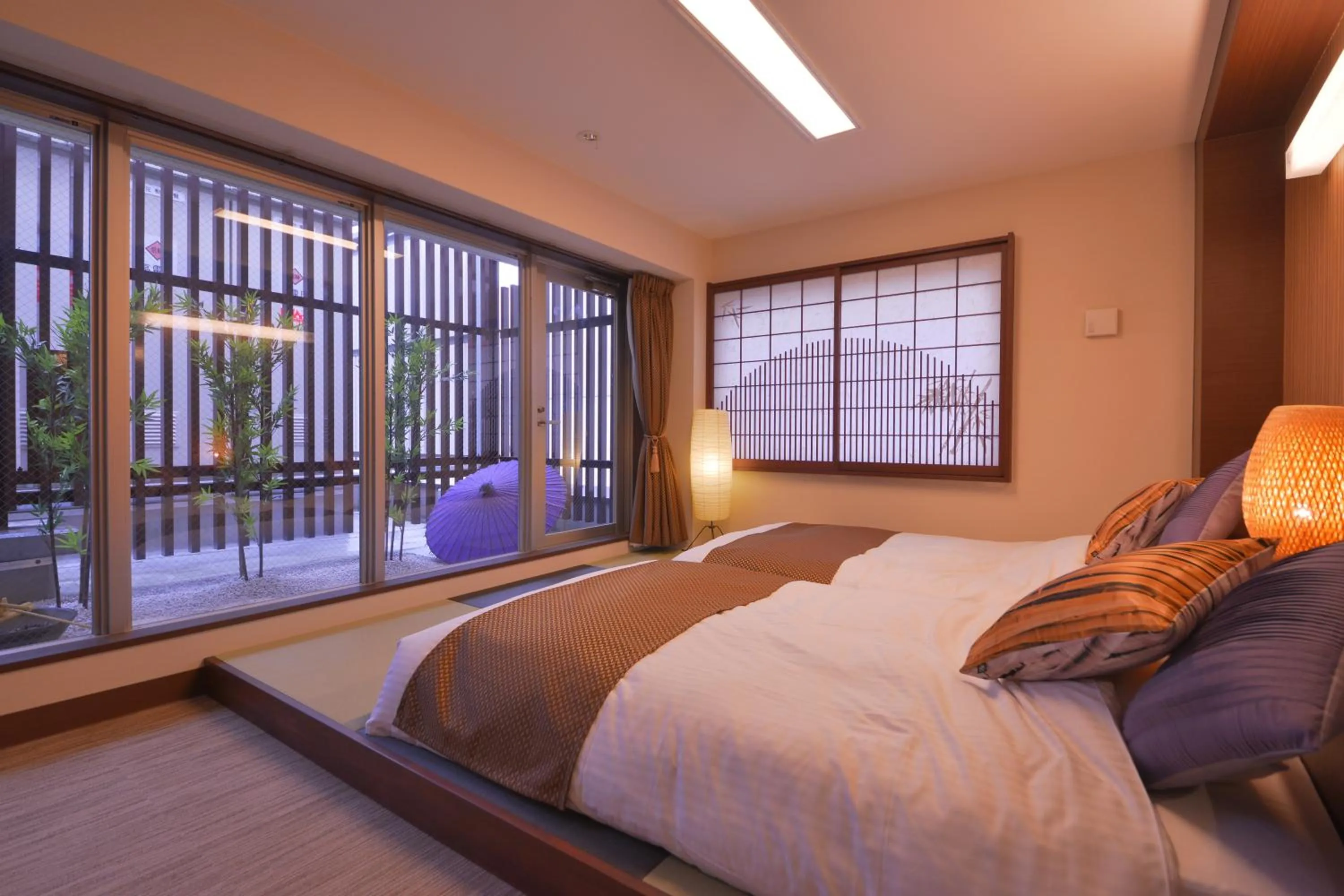 Bedroom in Kyoto Hana Hotel