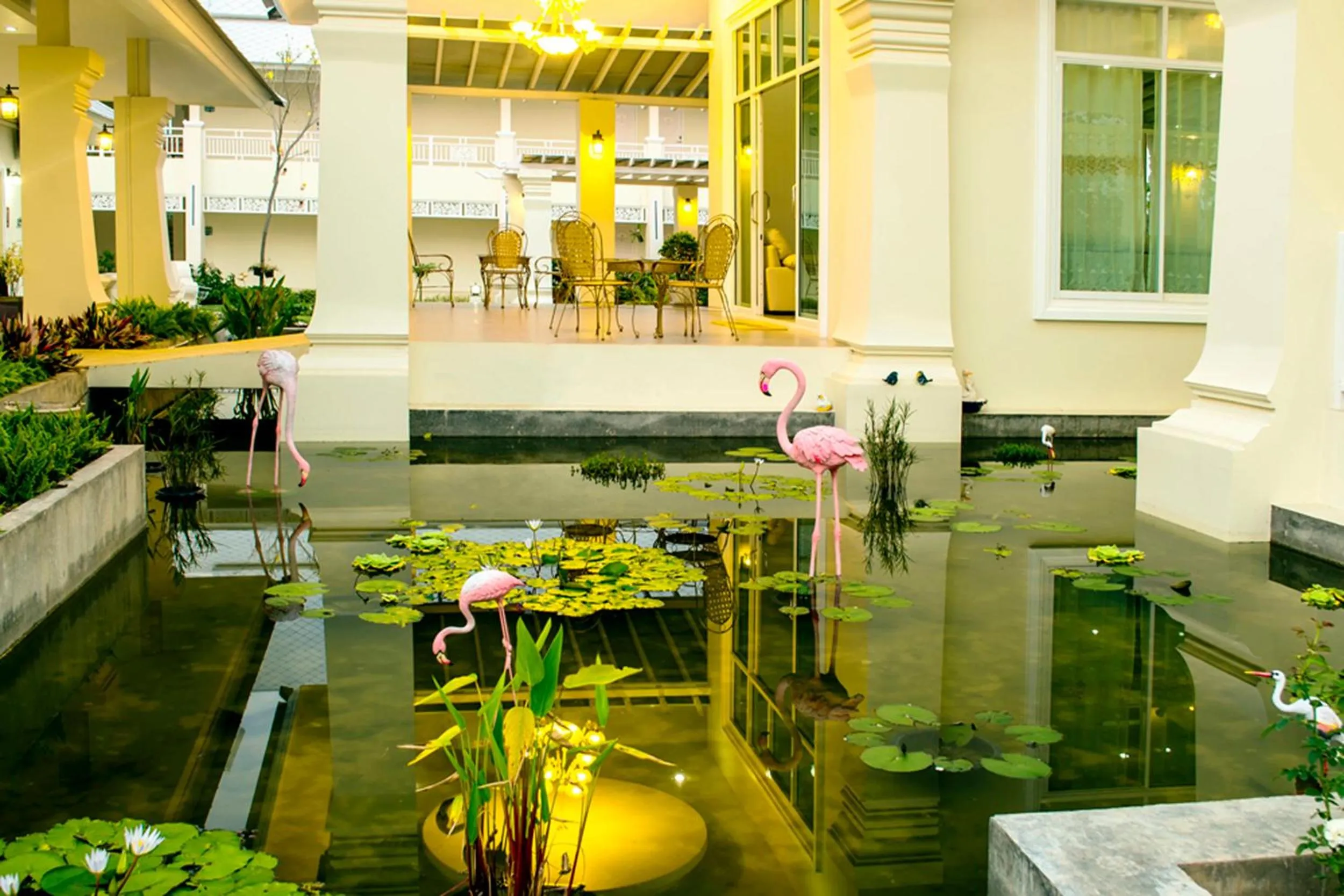 Garden view in Nantrungjai Boutique Hotel