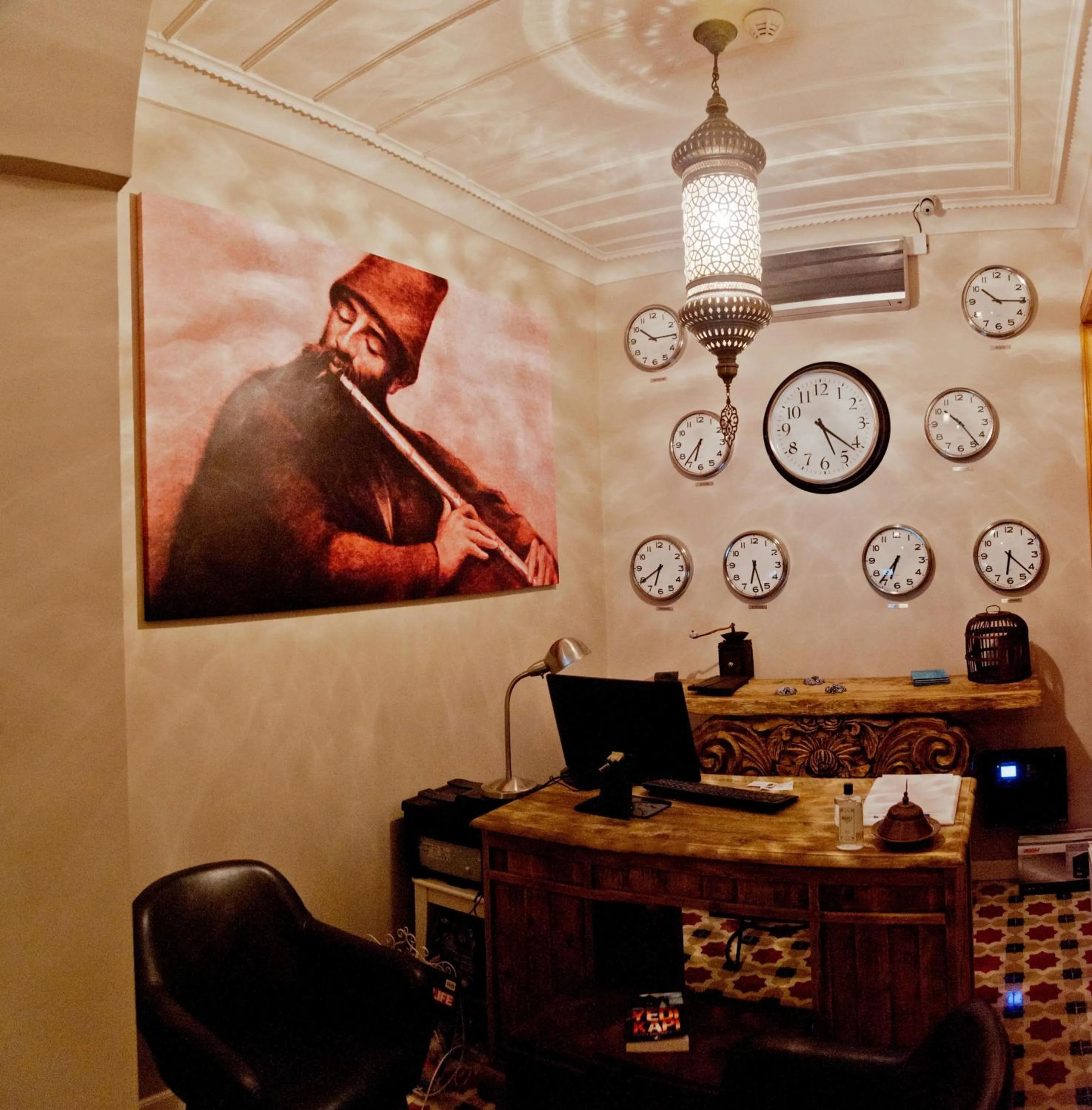 Lobby or reception in Hich Hotel Konya