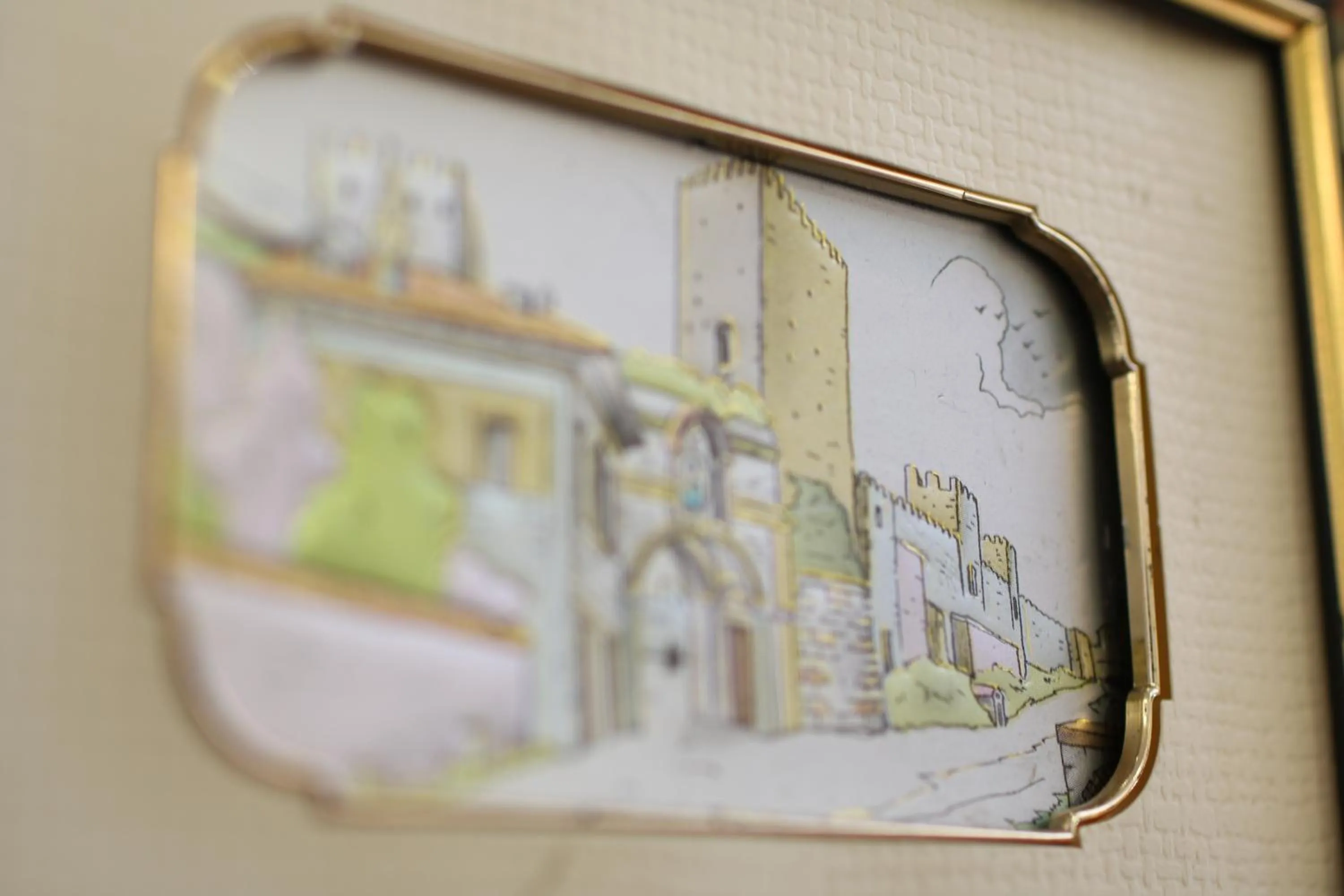 Decorative detail in Athens Delta Hotel