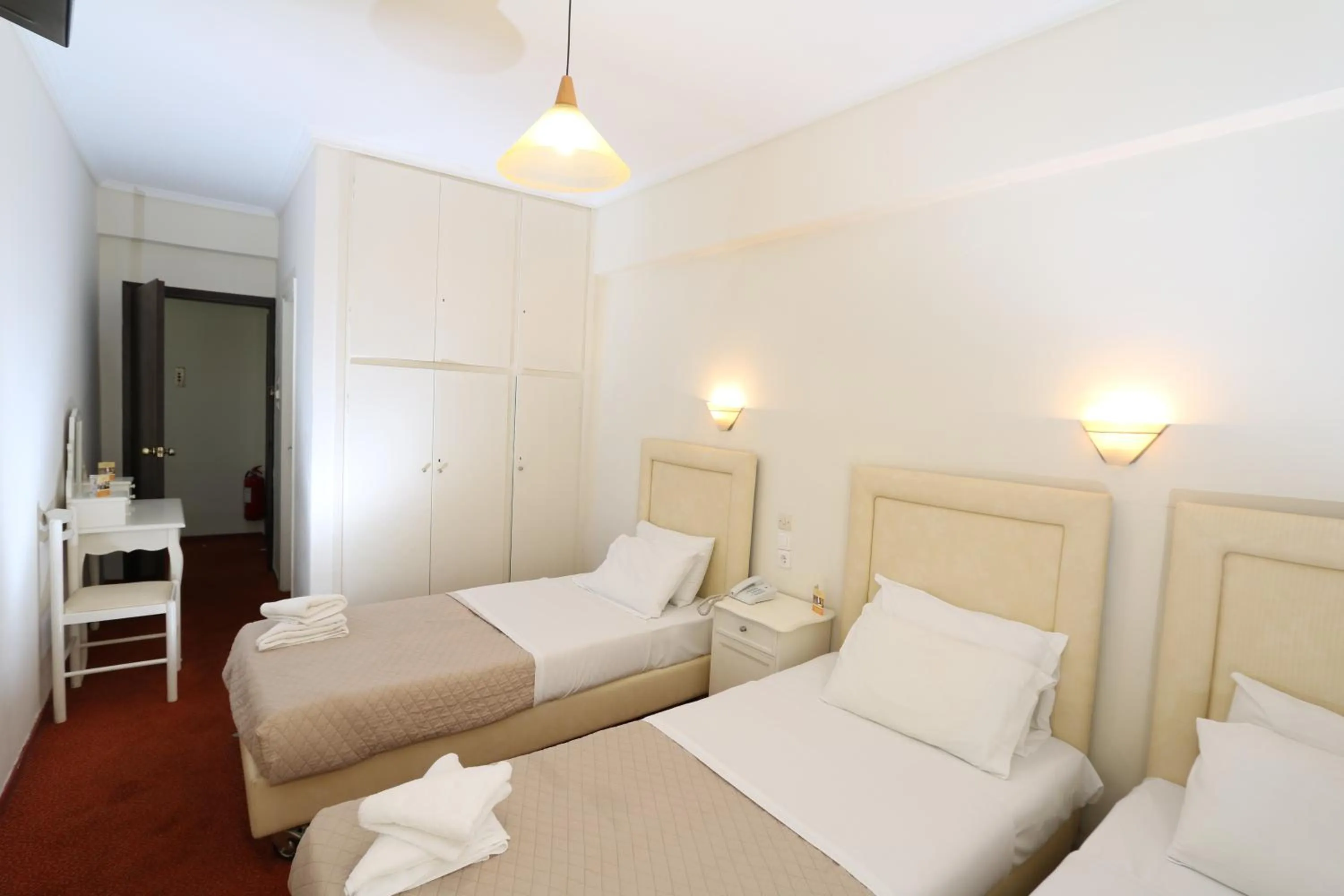 Photo of the whole room, Bed in Athens Delta Hotel