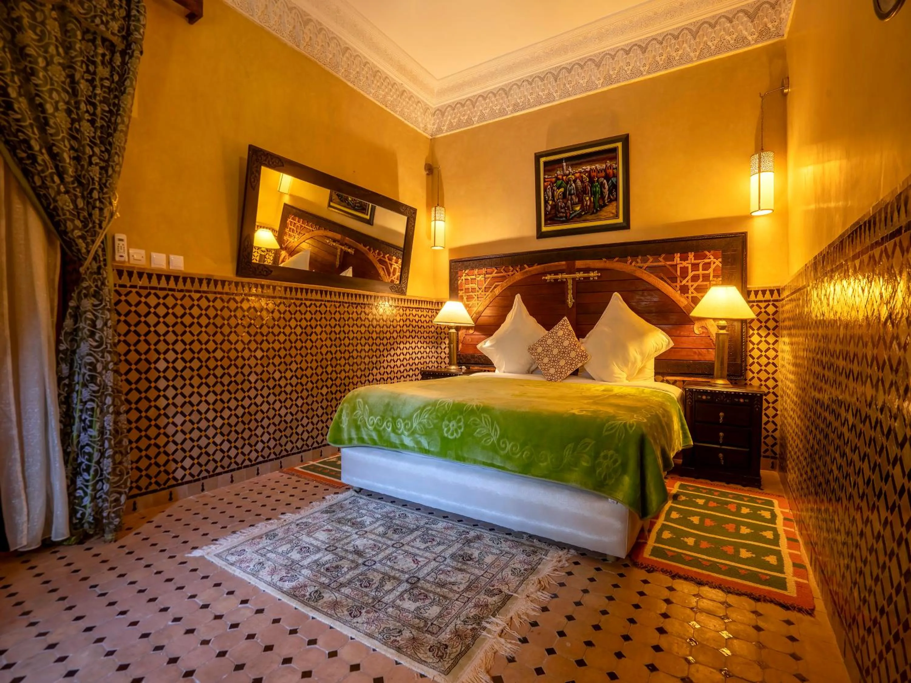 Bedroom, Bed in Clé De Sol Riad & SPA