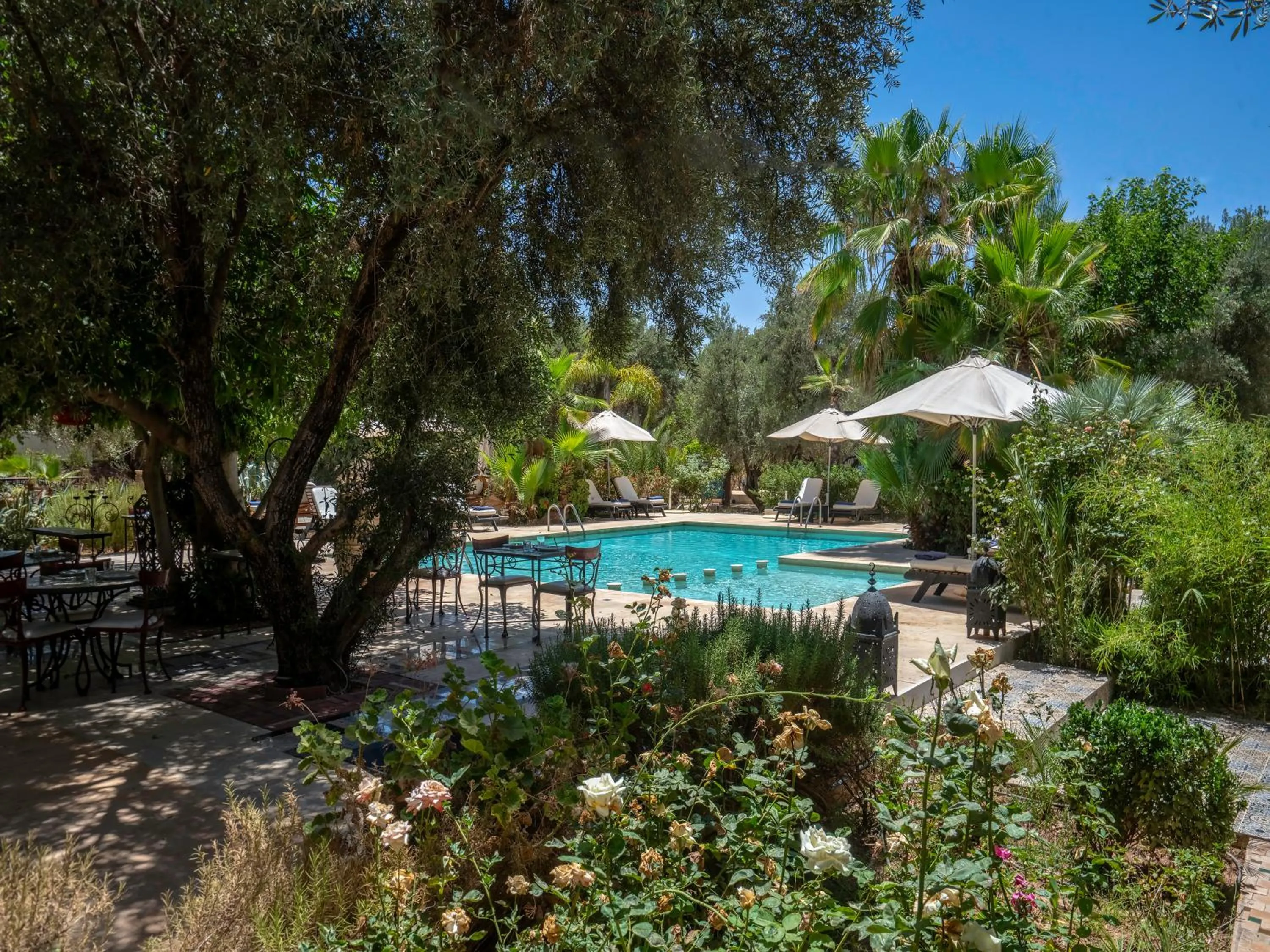 Patio in Clé De Sol Riad & SPA