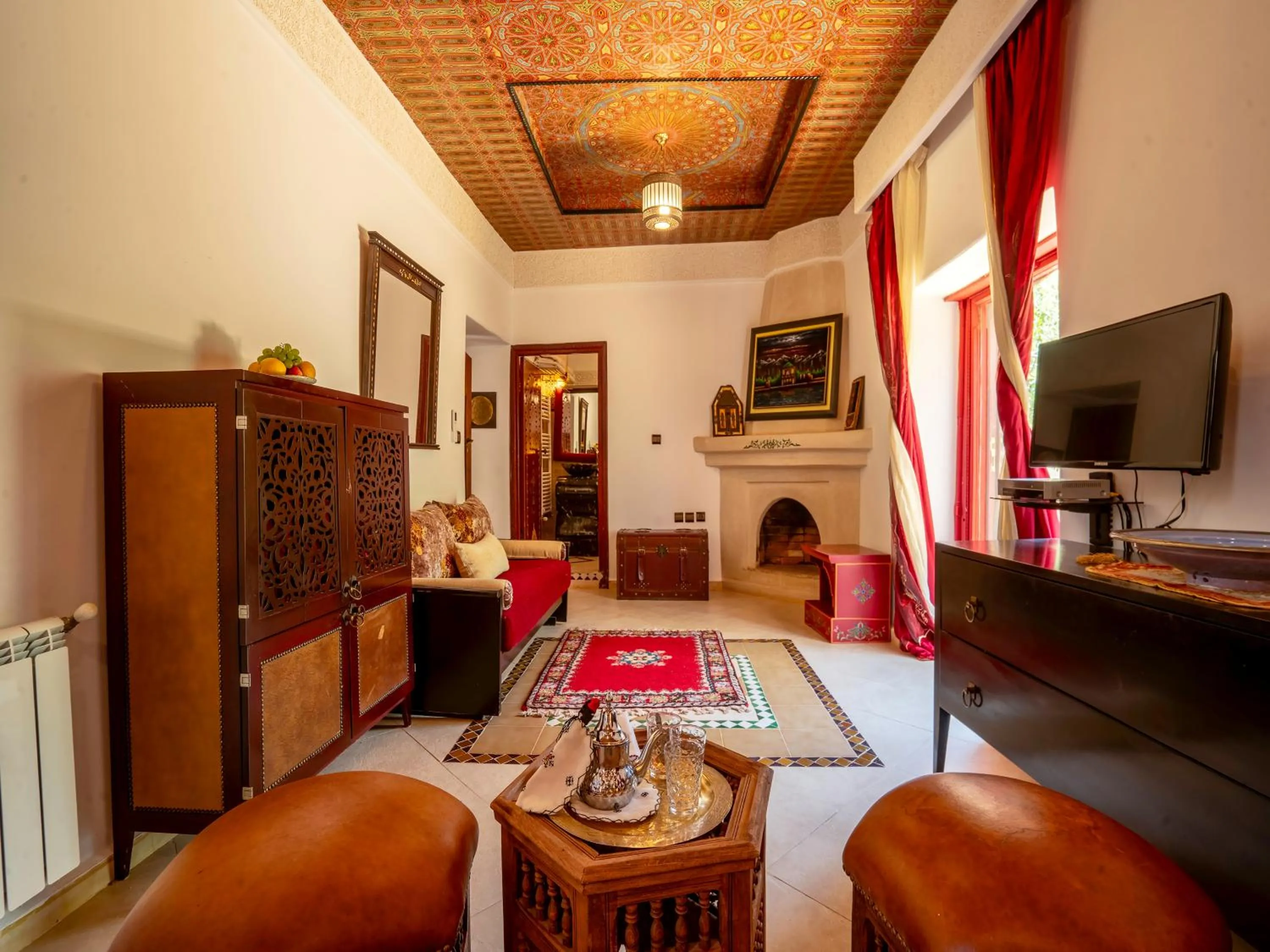 Seating area in Clé De Sol Riad & SPA