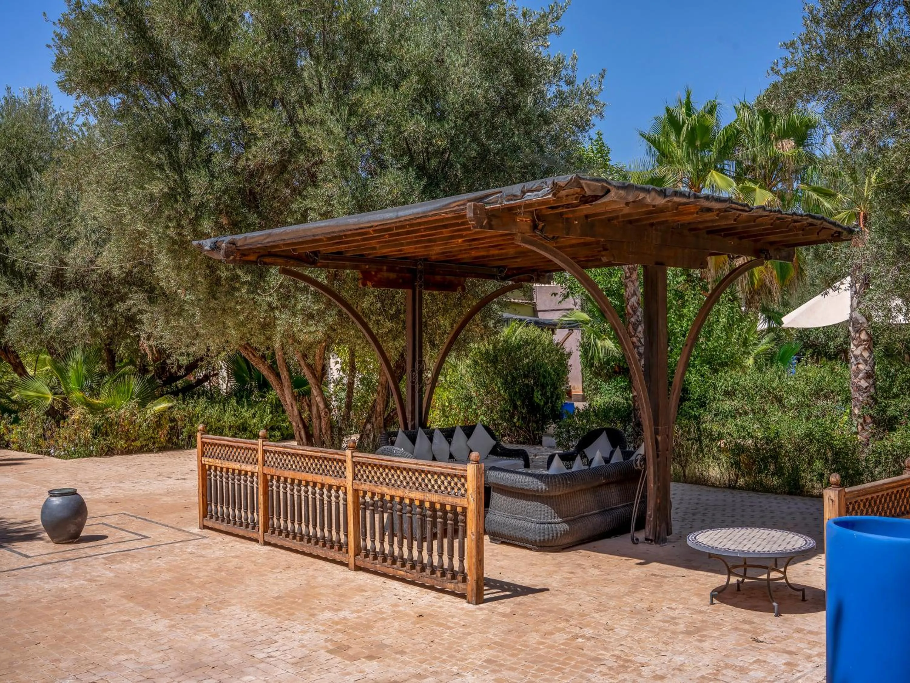 Patio in Clé De Sol Riad & SPA