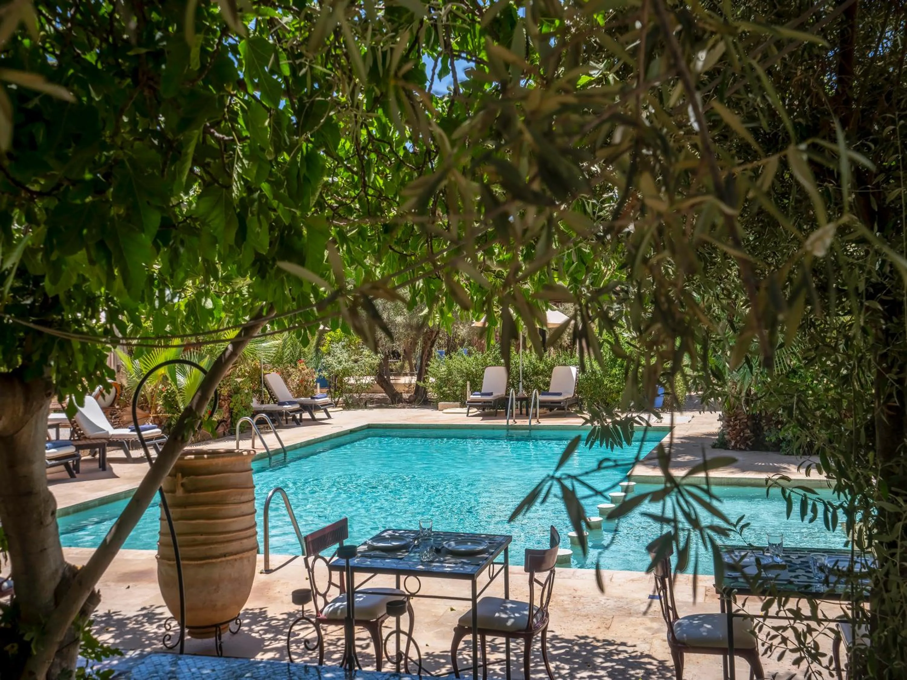 Swimming pool in Clé De Sol Riad & SPA