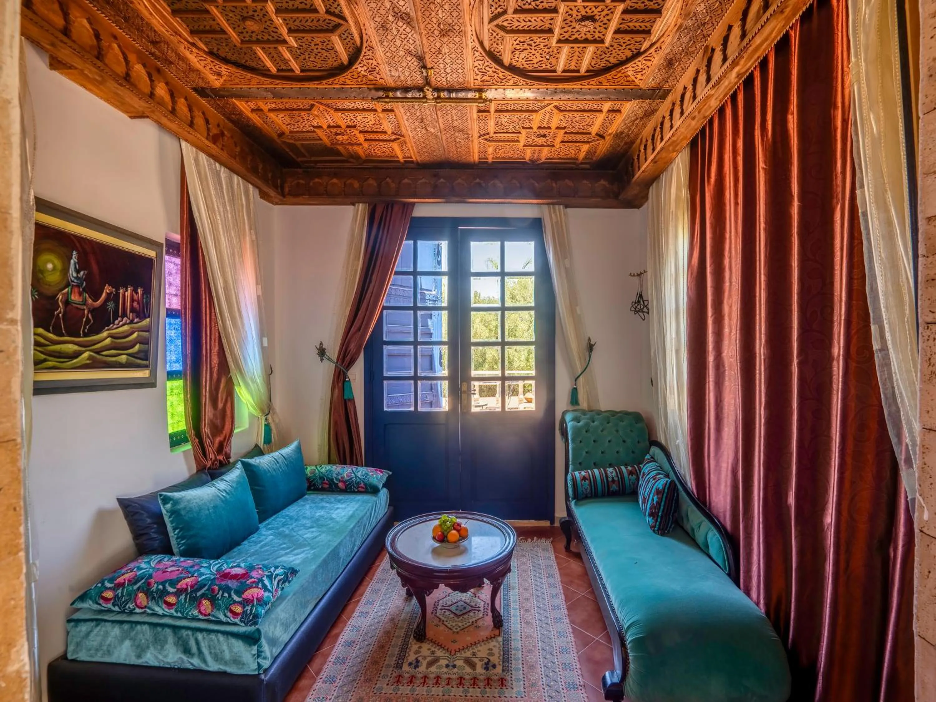 Seating area in Clé De Sol Riad & SPA