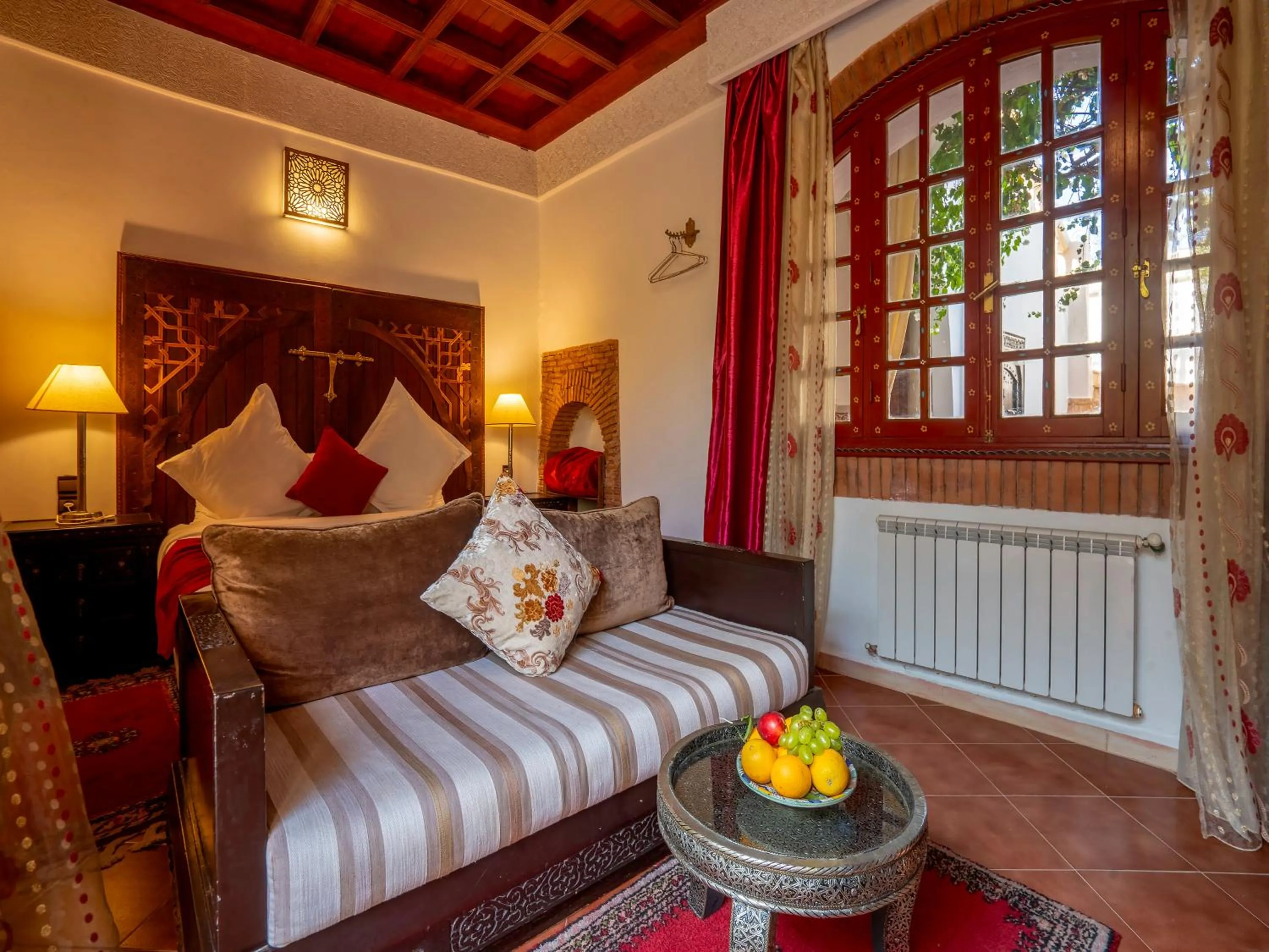 Seating area, Bed in Clé De Sol Riad & SPA
