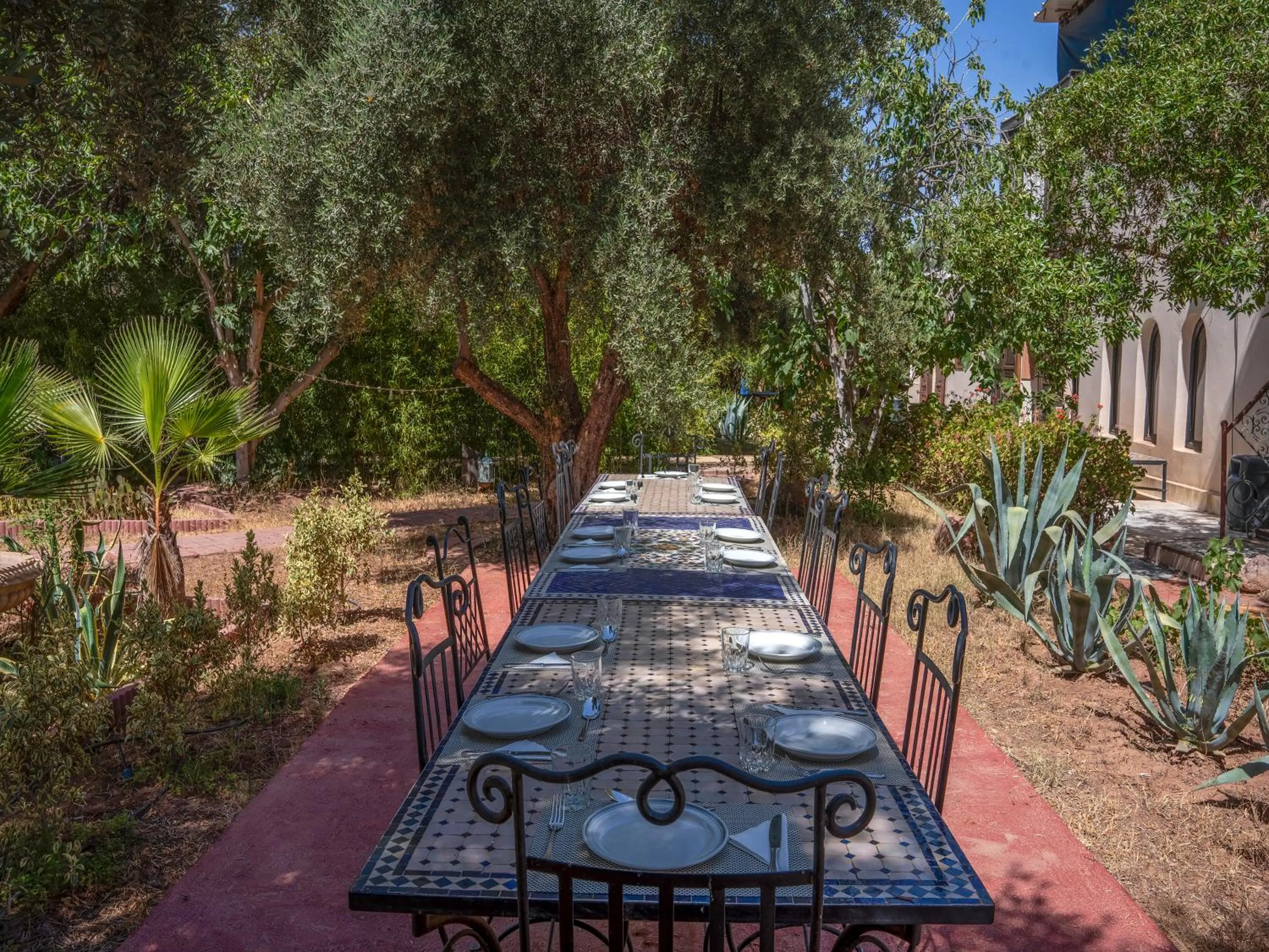 Restaurant/places to eat in Clé De Sol Riad & SPA