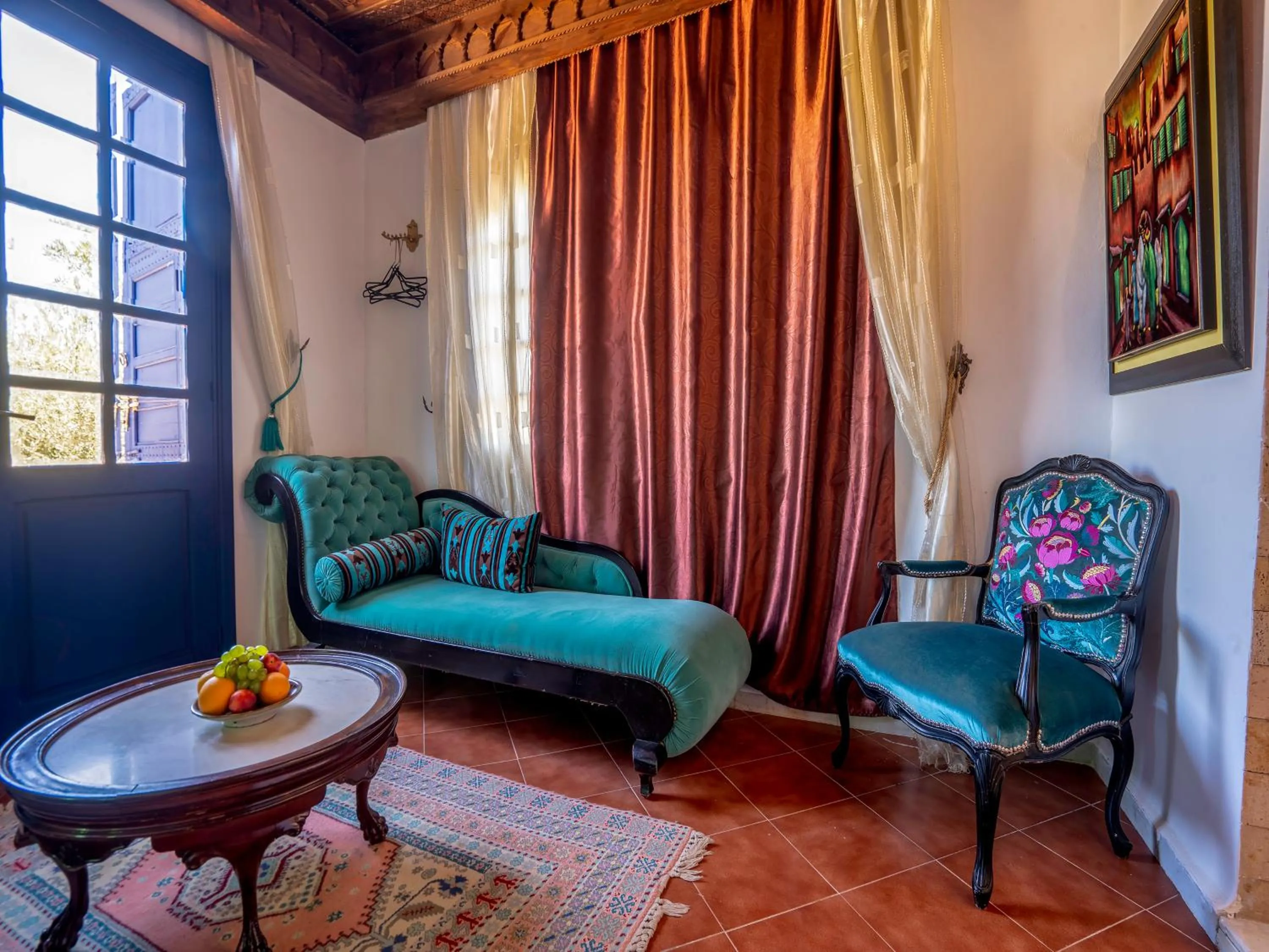 Seating area in Clé De Sol Riad & SPA