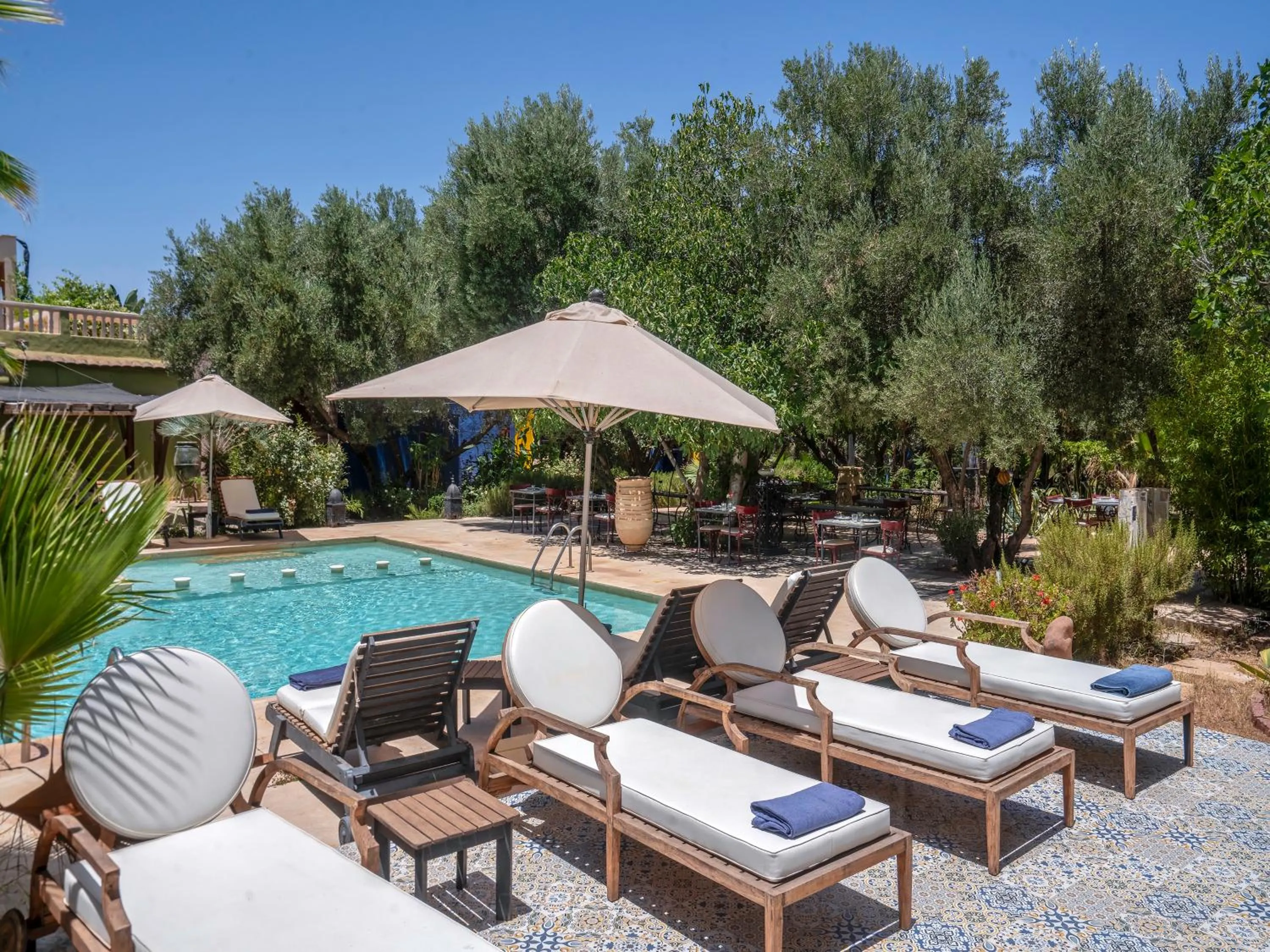 Patio in Clé De Sol Riad & SPA