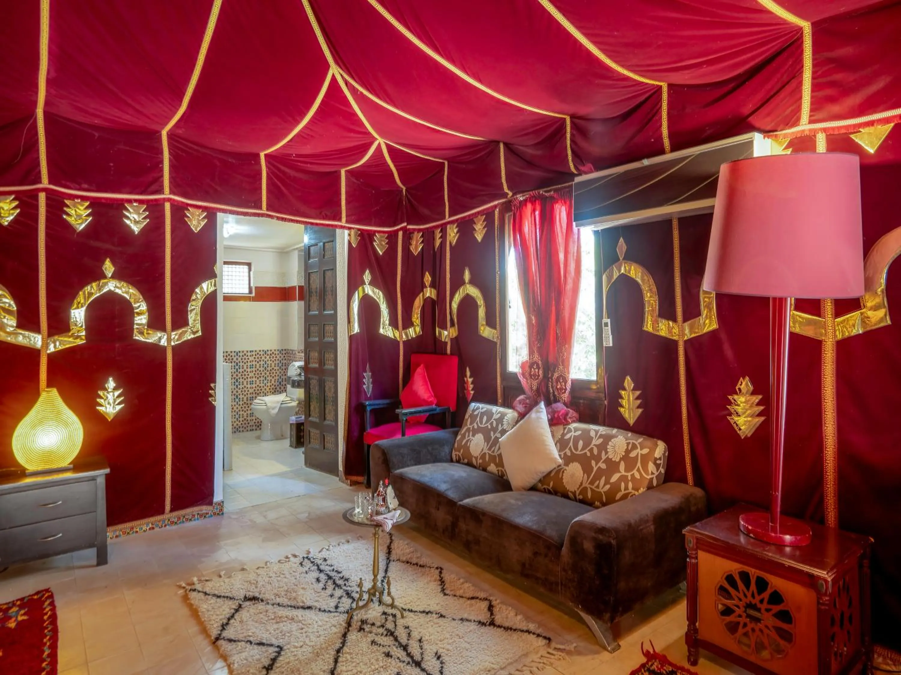 Seating area in Clé De Sol Riad & SPA