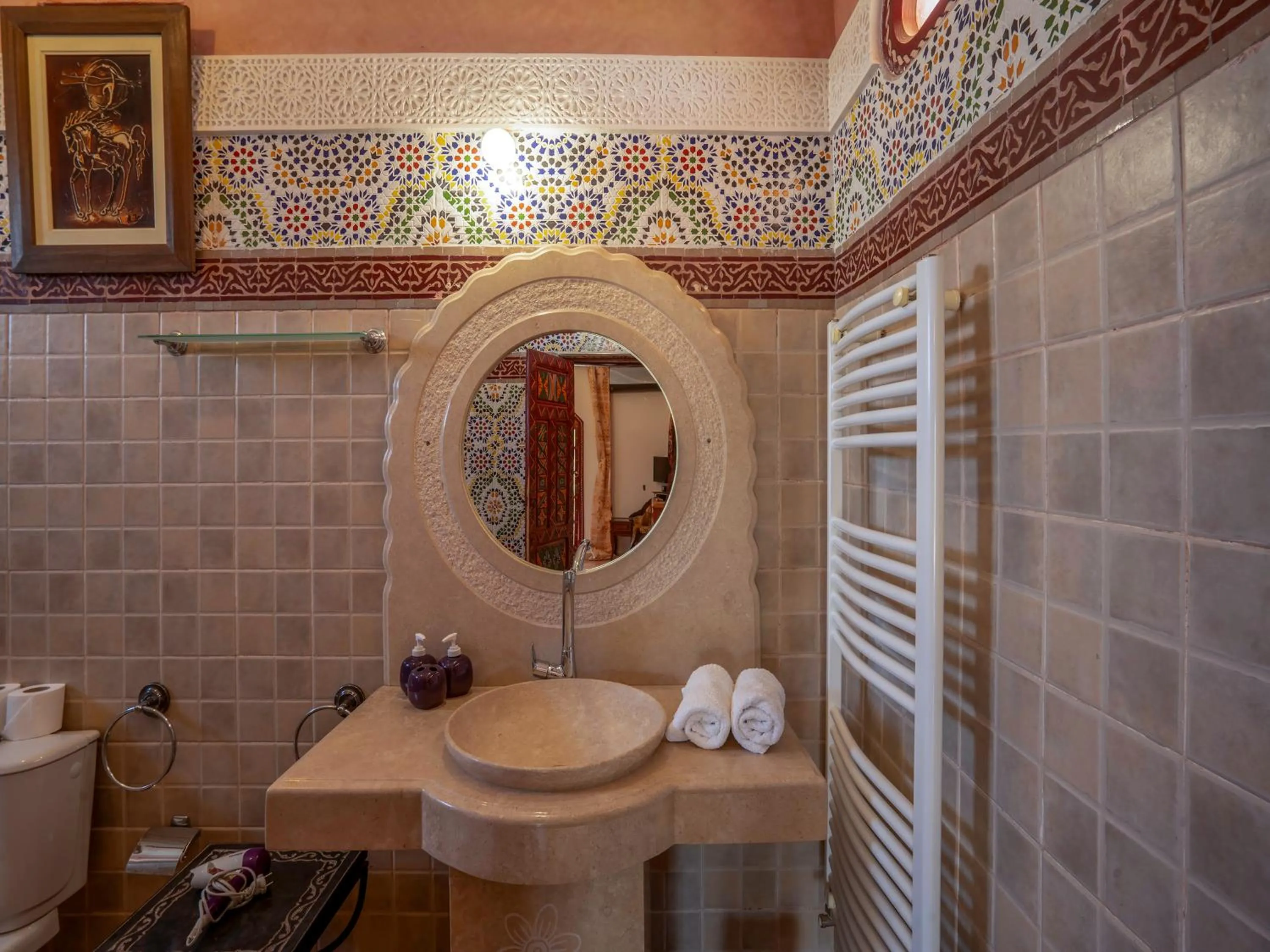 Bathroom in Clé De Sol Riad & SPA