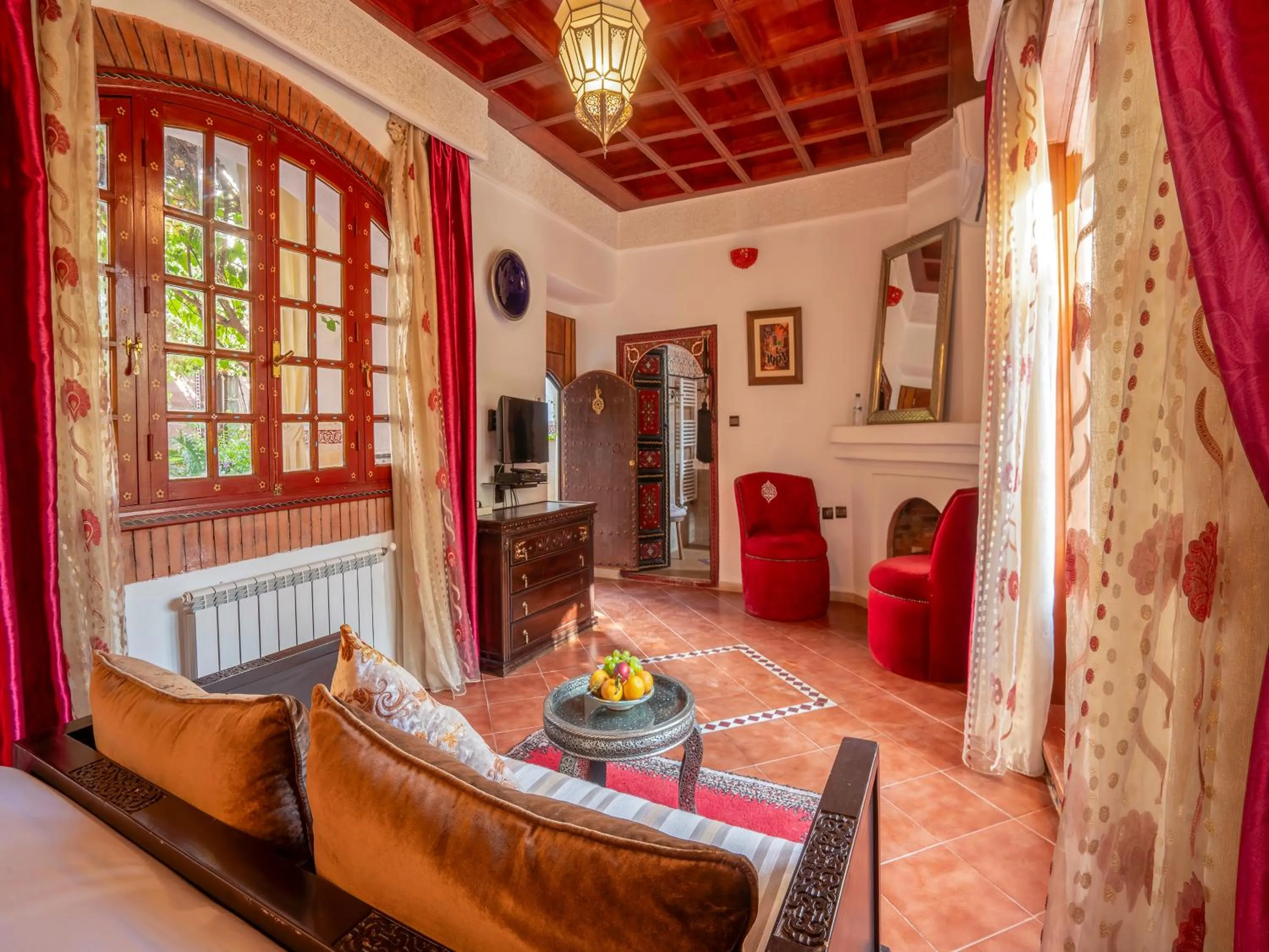 Seating area in Clé De Sol Riad & SPA