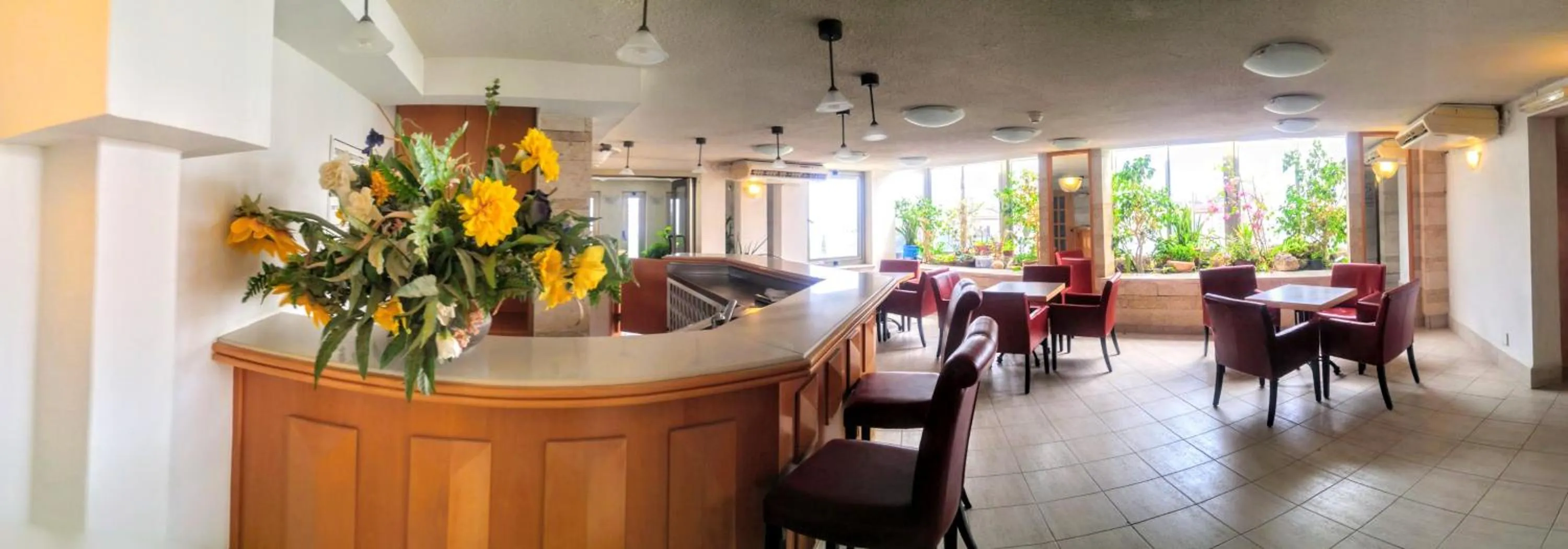 Communal lounge/ TV room in Marom Hotel