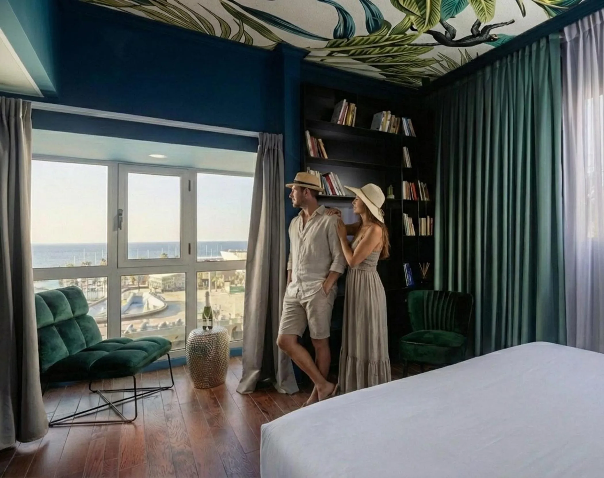 Bed in Seaside Hotel by Zvieli Hotels