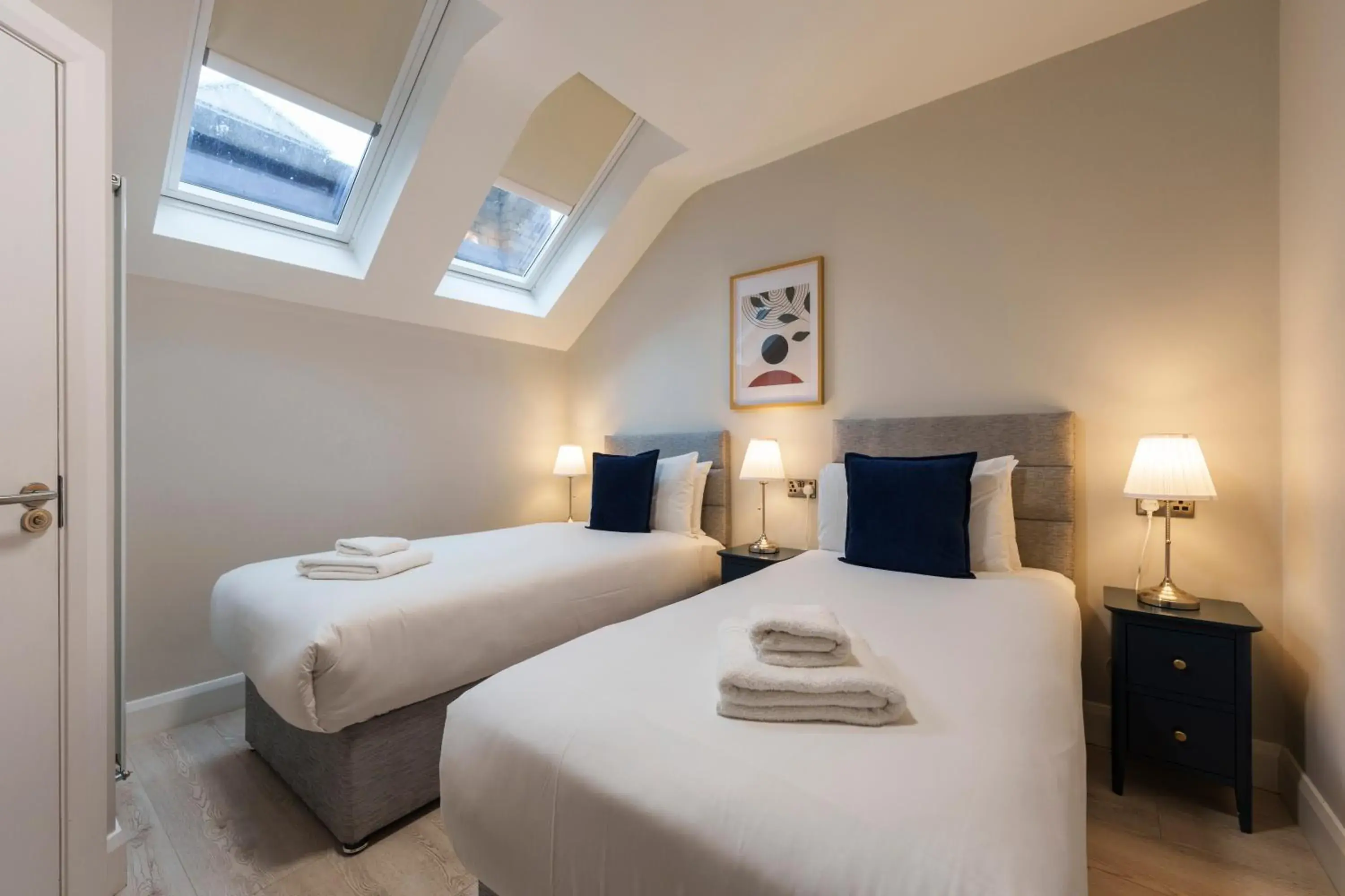 Twin Room in The Temple Bar Lane Twin Room in The Temple Bar Lane