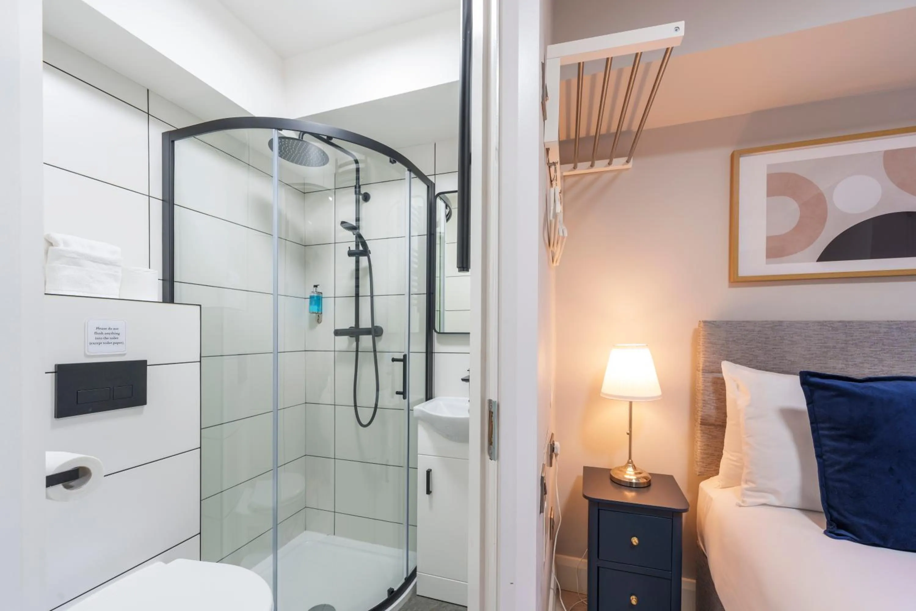 Bed in The Temple Bar Lane